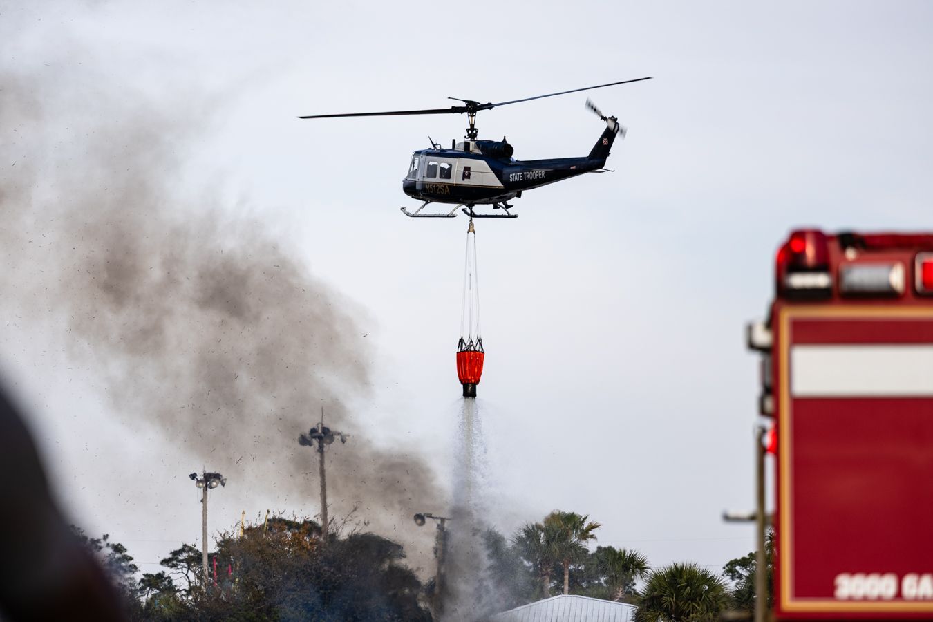 Gulf State Park Fire on March 24, 2026.