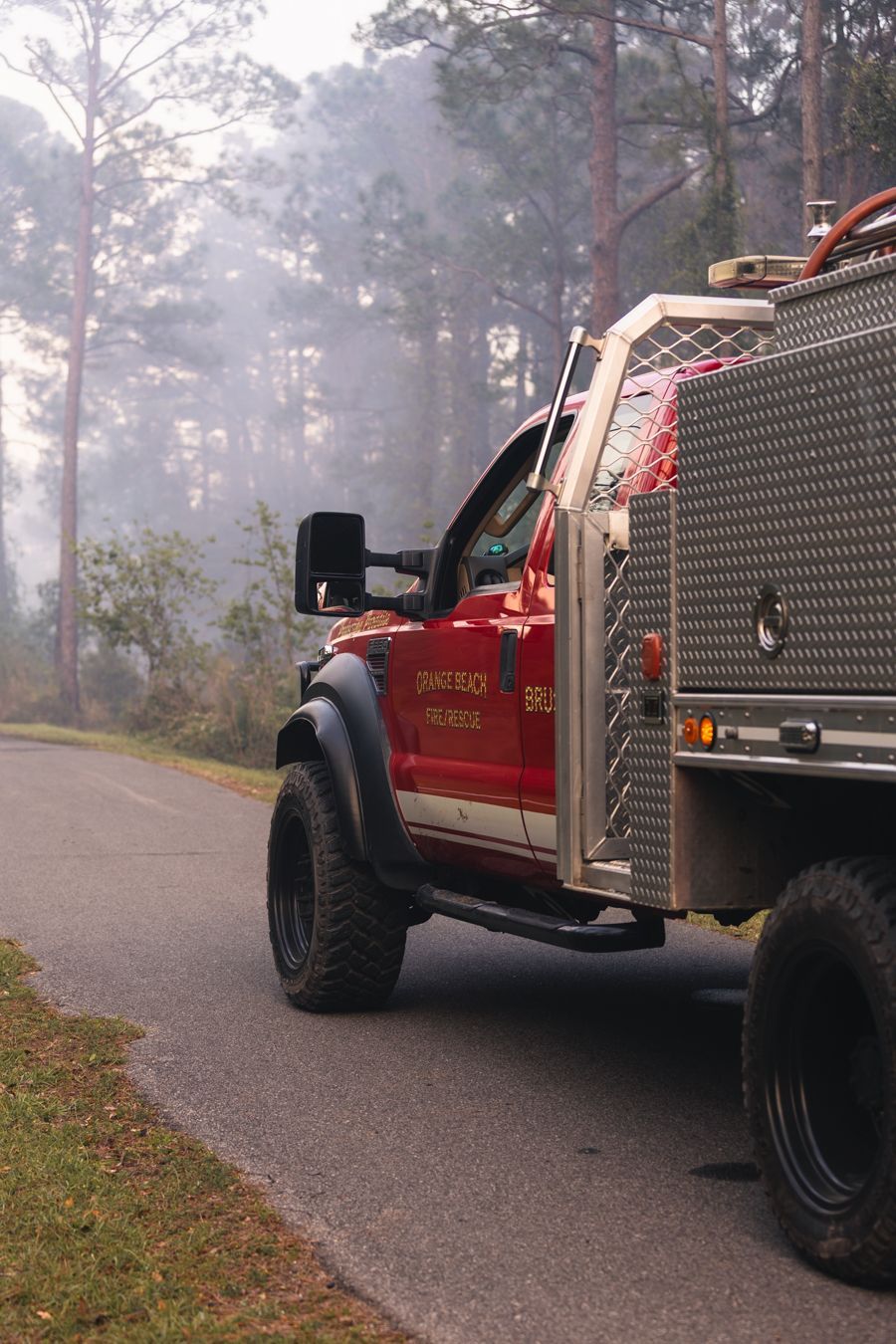 Gulf State Park Fire on March 24, 2026.
