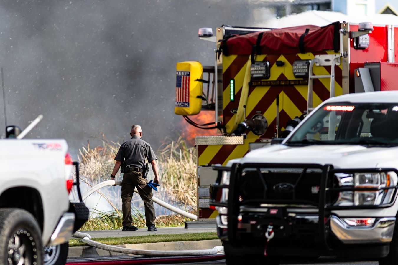 Gulf State Park Fire on March 24, 2026.