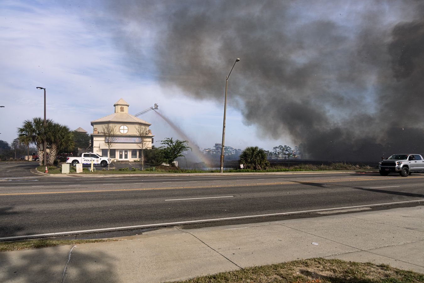 Gulf State Park Fire on March 24, 2026.