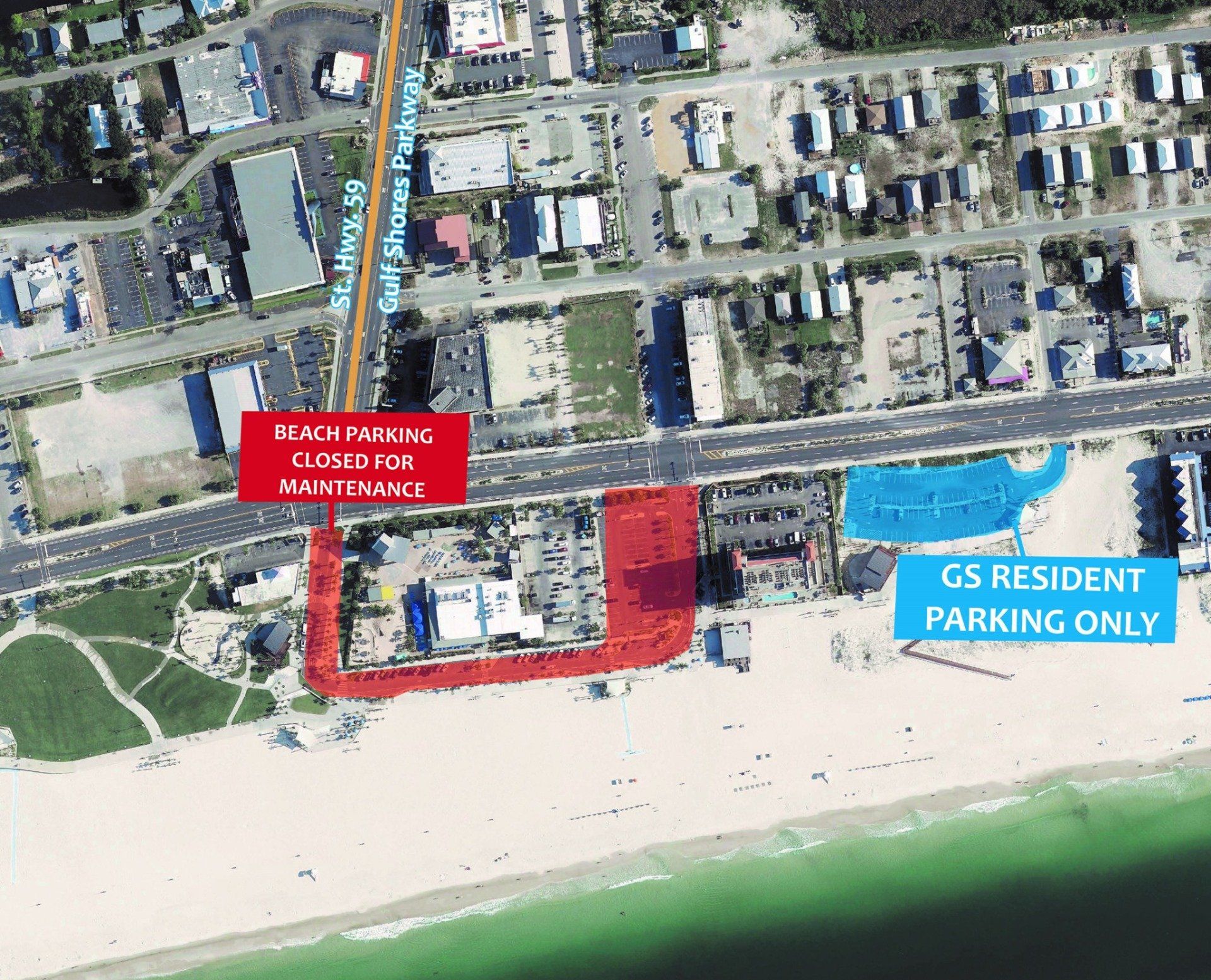 Gulf Shores Adjusts Beach and Parking Access for May Events