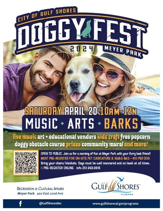 Gulf Shores Doggy Fest at Meyer Park