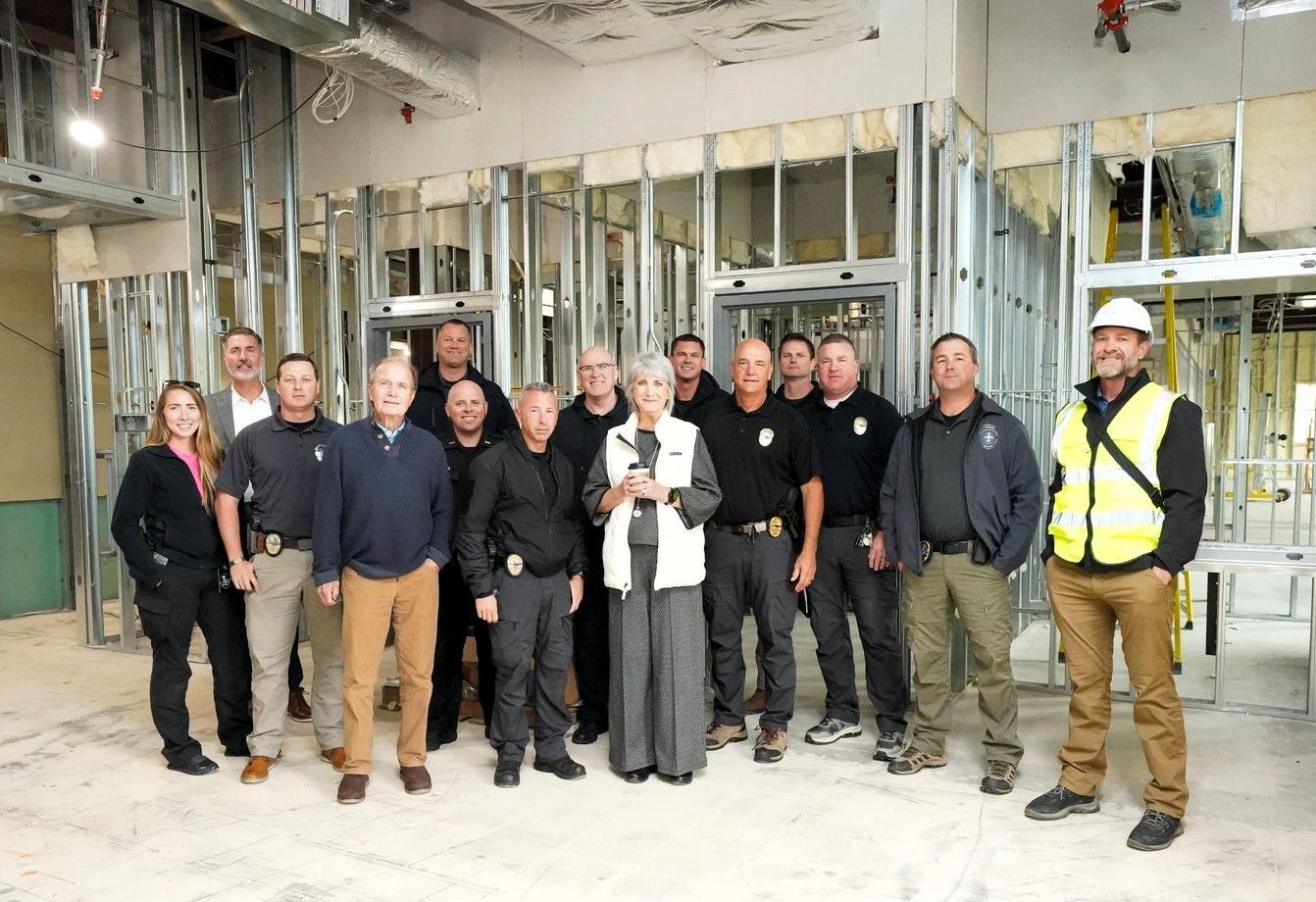 City Leaders Tour Gulf Shores Justice Center Construction Site as Project Progresses on Schedule