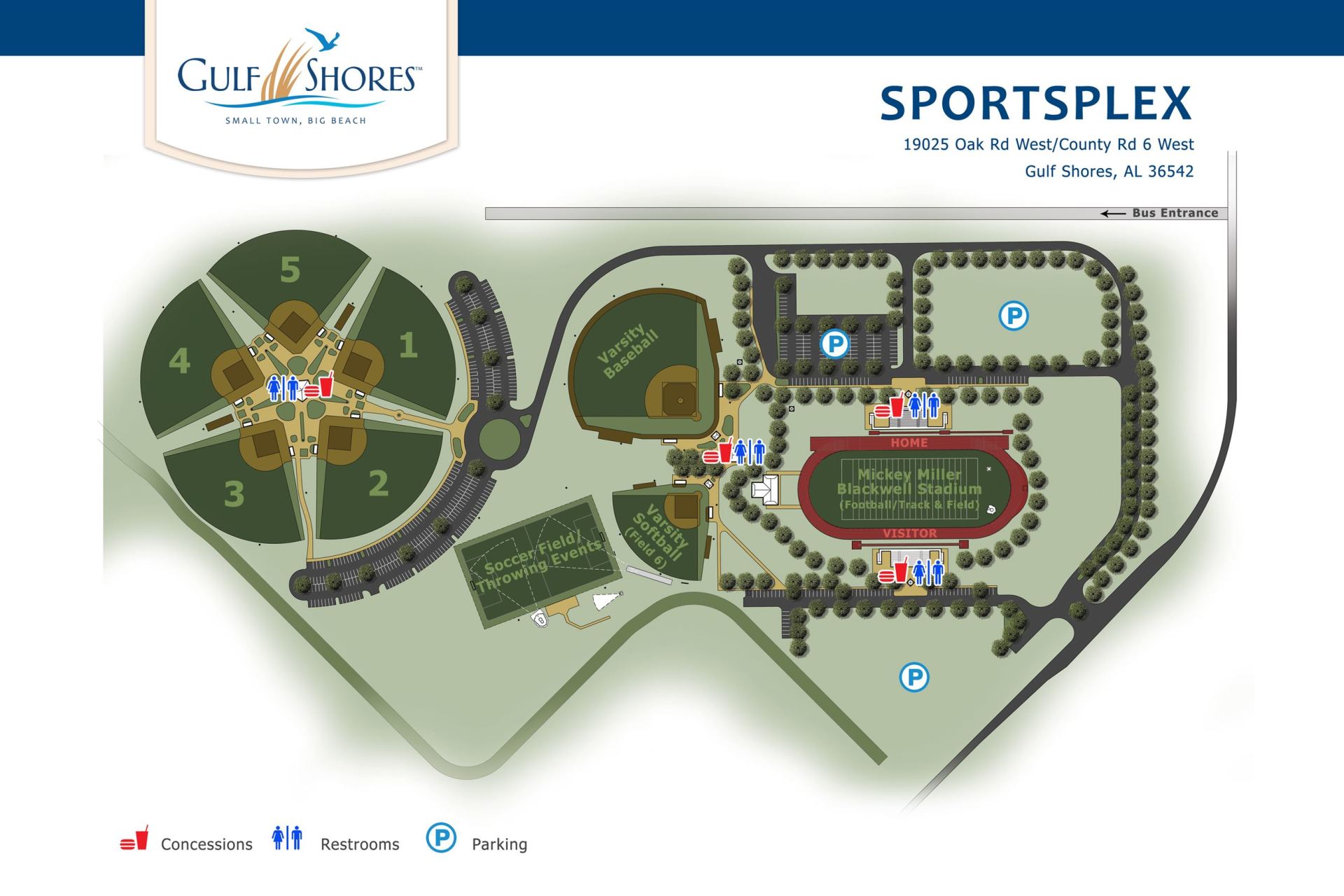 Gulf Shores is looking to build a 38,000 square foot multi-purpose building at its Sportsplex.