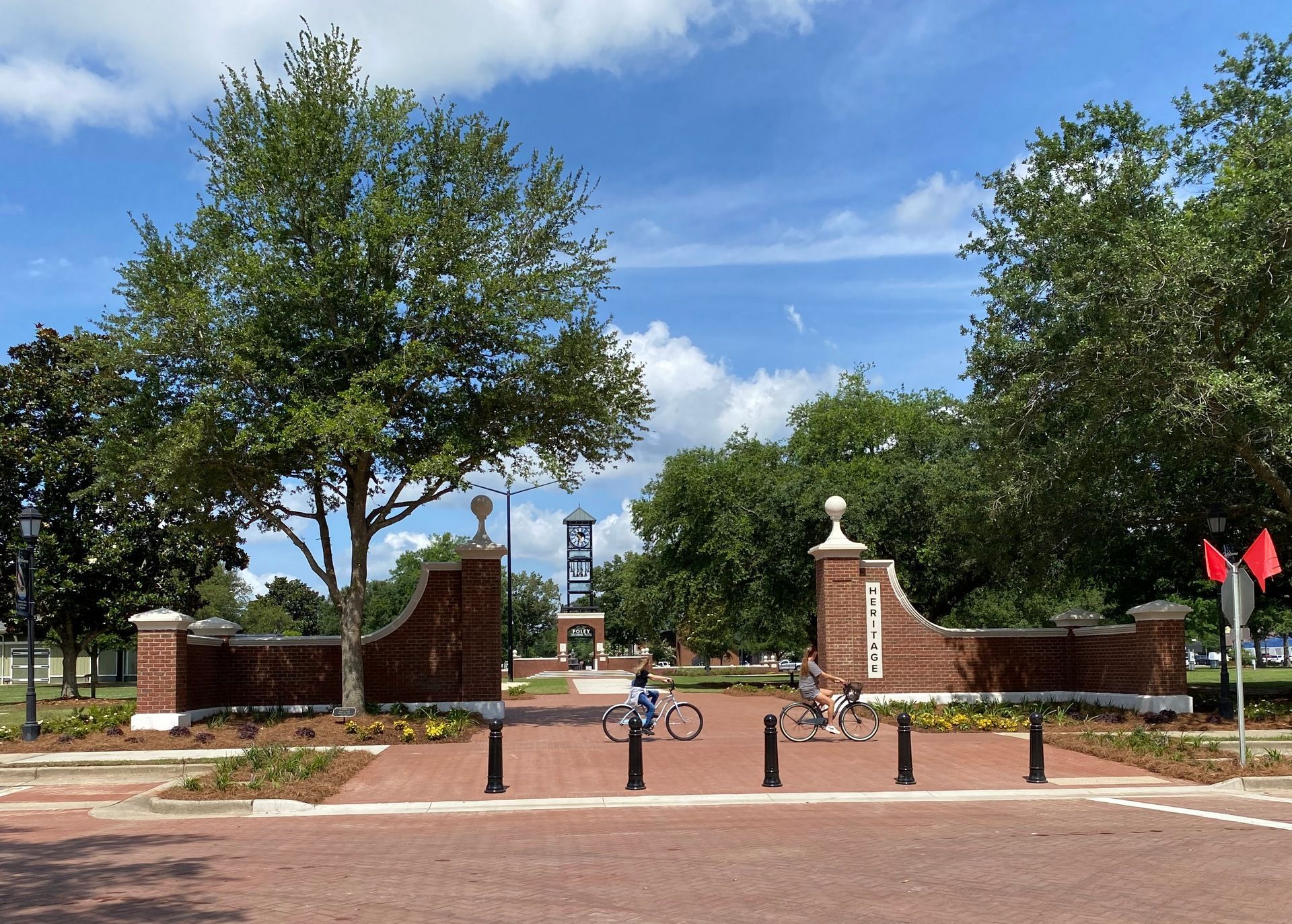 Heritage Park Gets New Entrance and Sidewalks