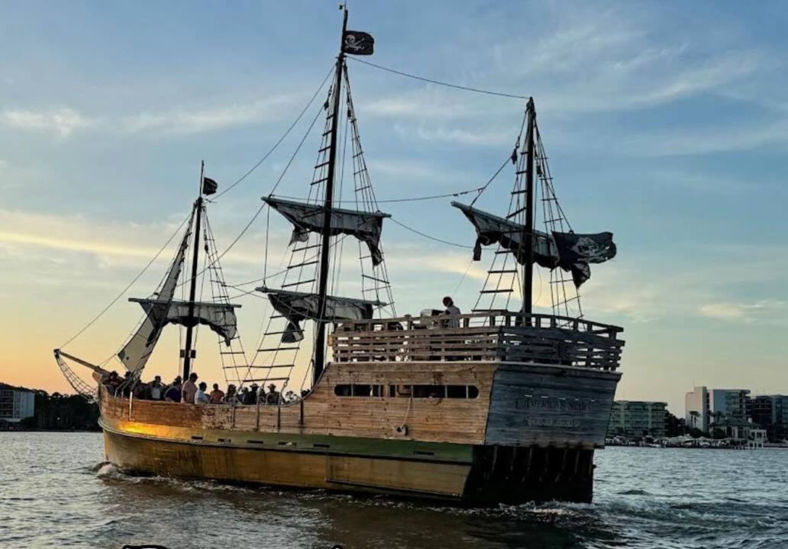 Hudson Marina's Pirate Ship Orange Beach