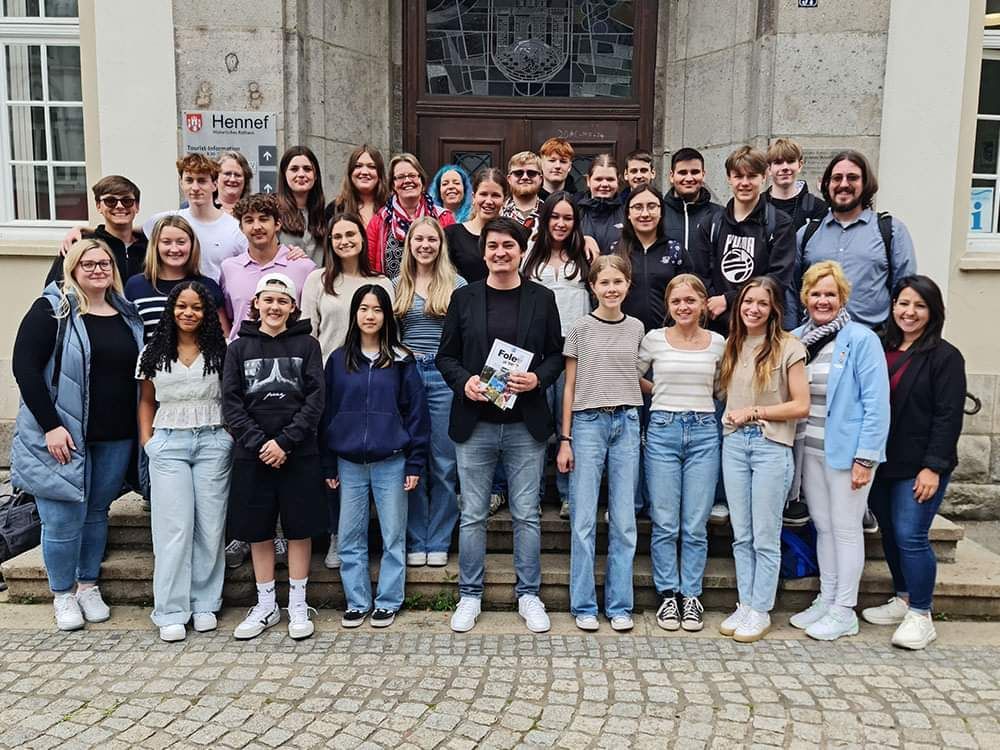 Foley Students Return from Germany Exchange Trip