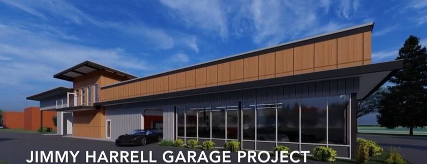 Rendering of a Metron Garage similar to the one Jimmy Harrell is building in Orange Beach.