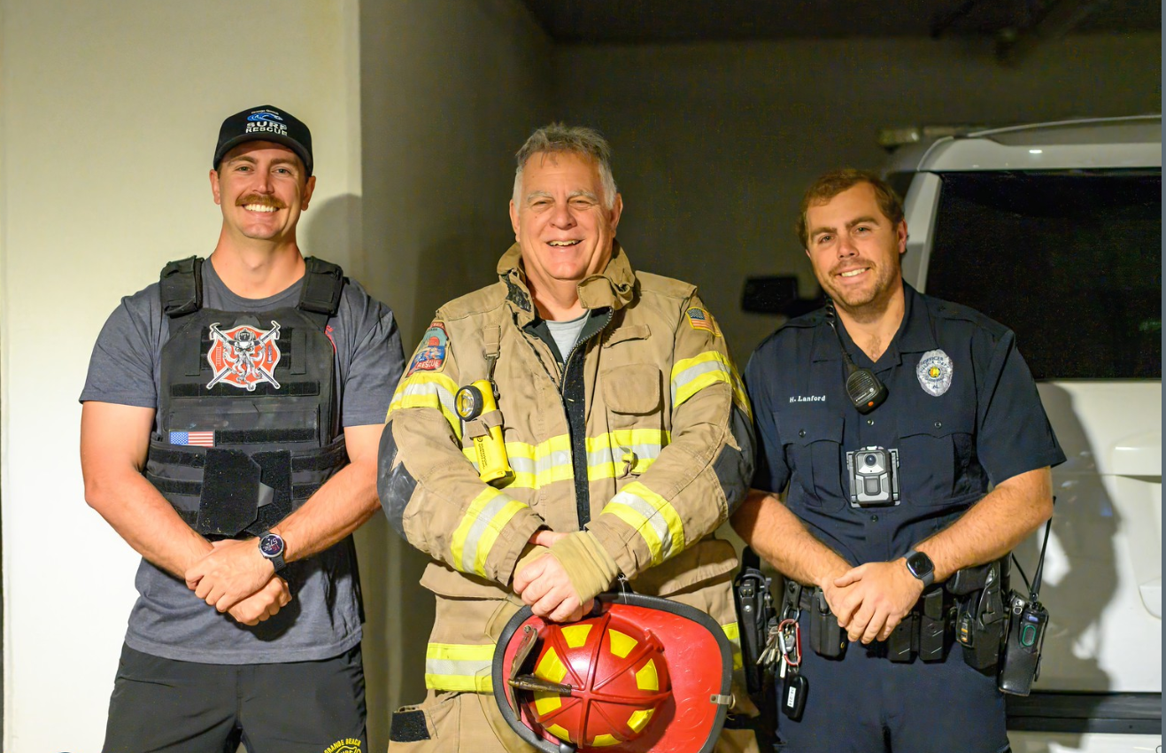 Surprise Rooftop Climb Marks 30 Years of Service for Kevin Lanford