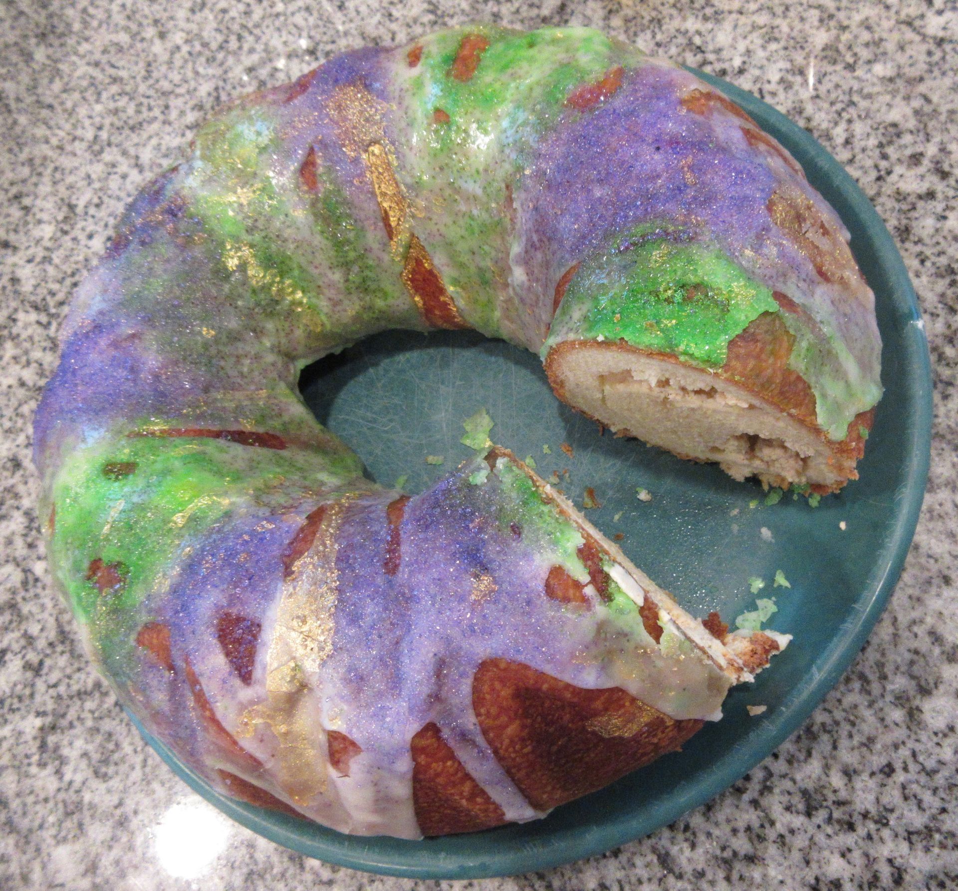 King Cake Mardi Gras Treat