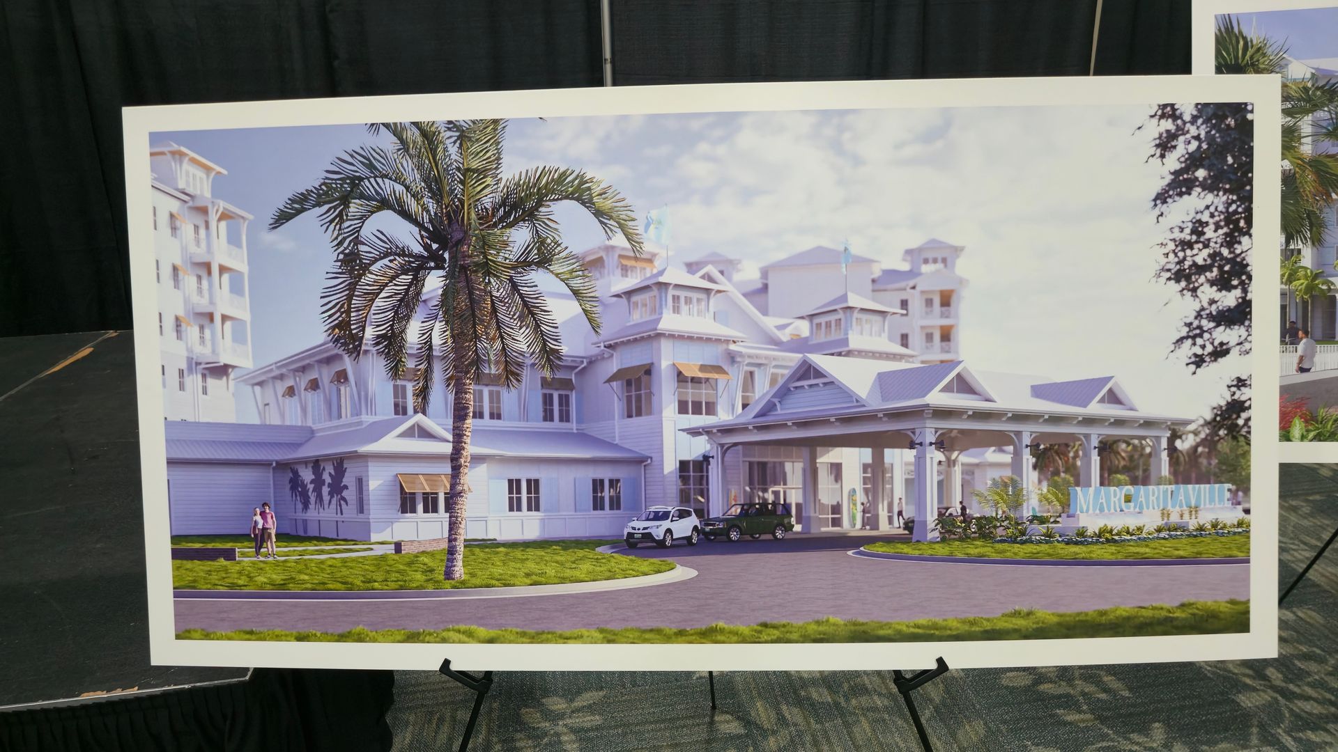 Artist's Rendering of the New Orange Beach Margaritaville. 