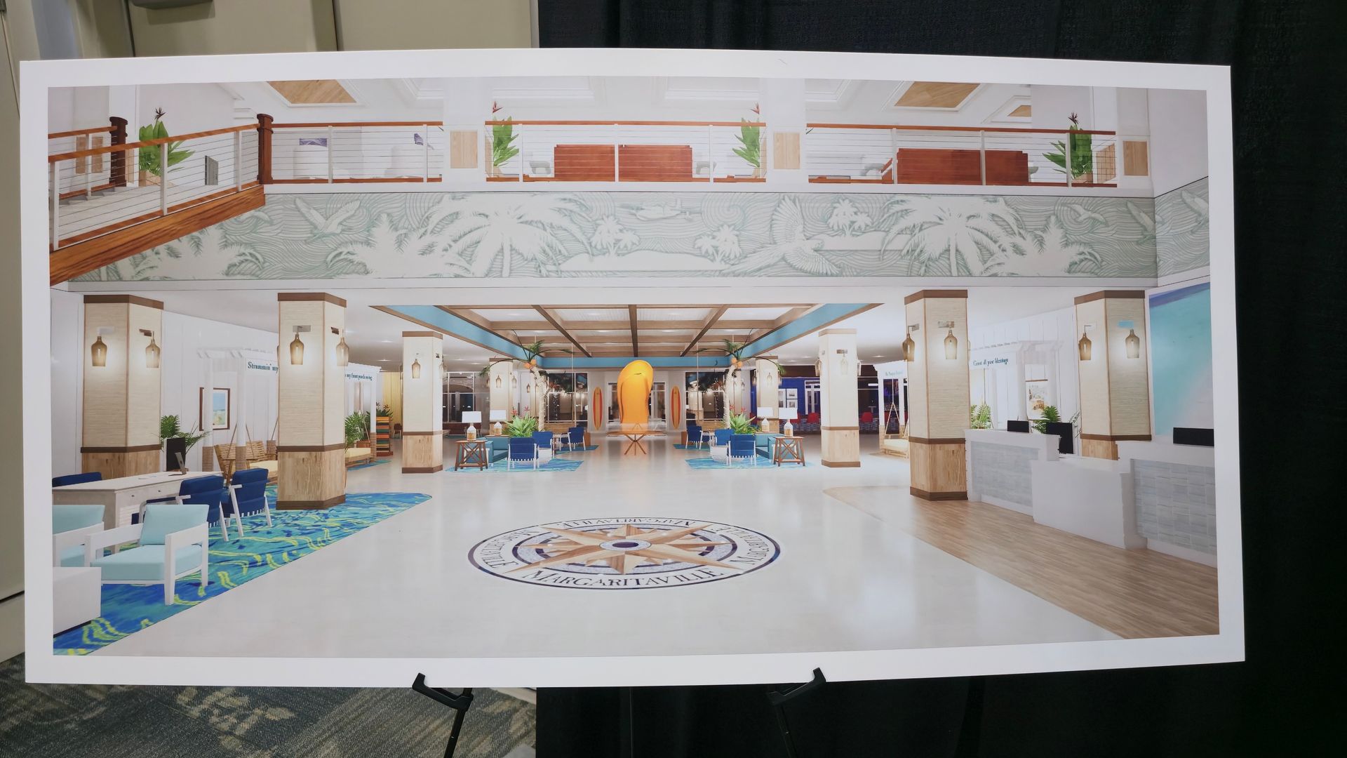 Artist's Rendering of the New Orange Beach Margaritaville. 