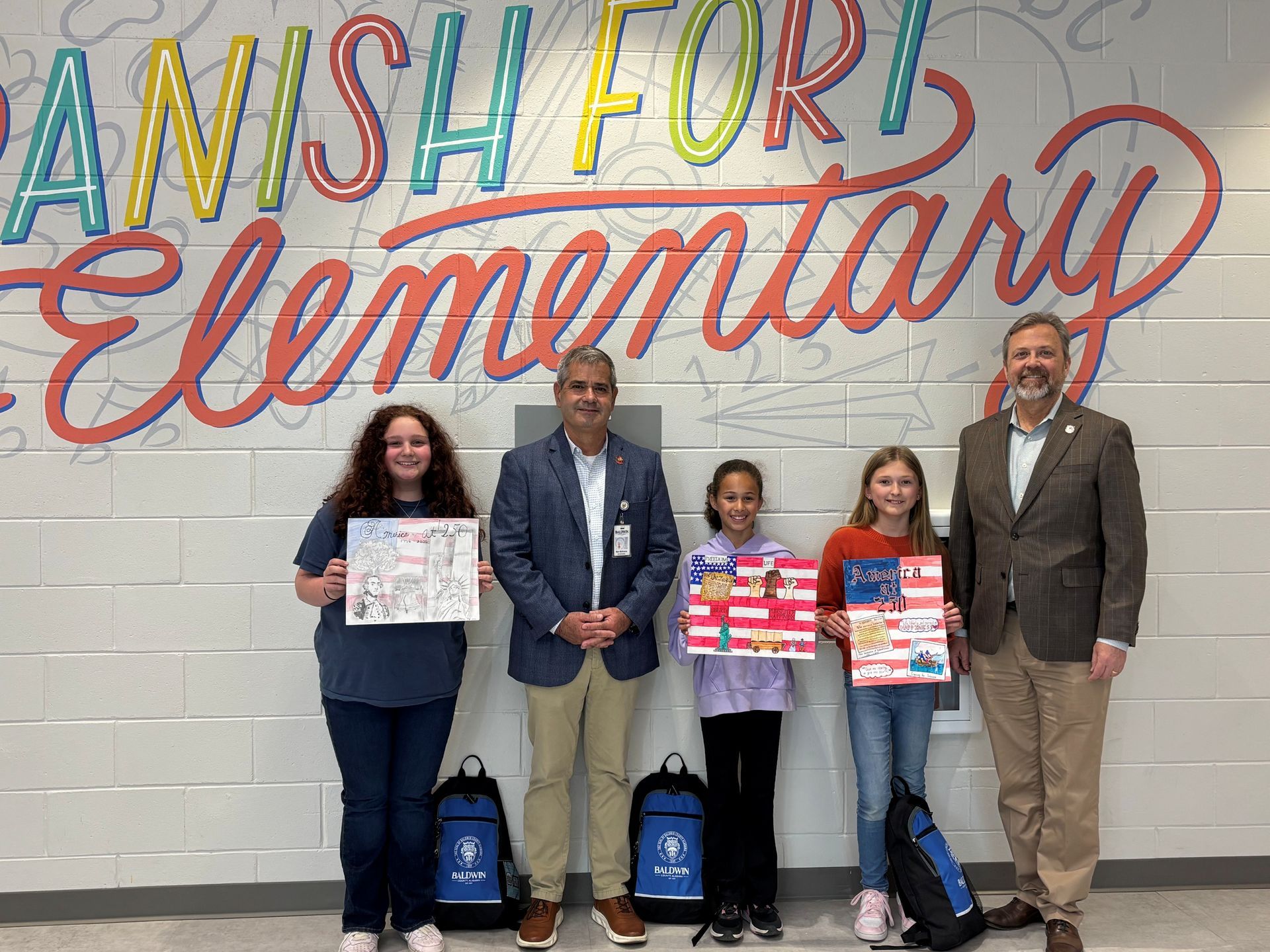 Fifth Graders Across Baldwin County Recognized for Artwork on Freedom
