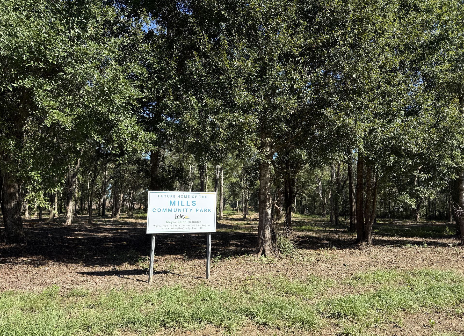Foley Takes Next Steps on Mills Park Construction