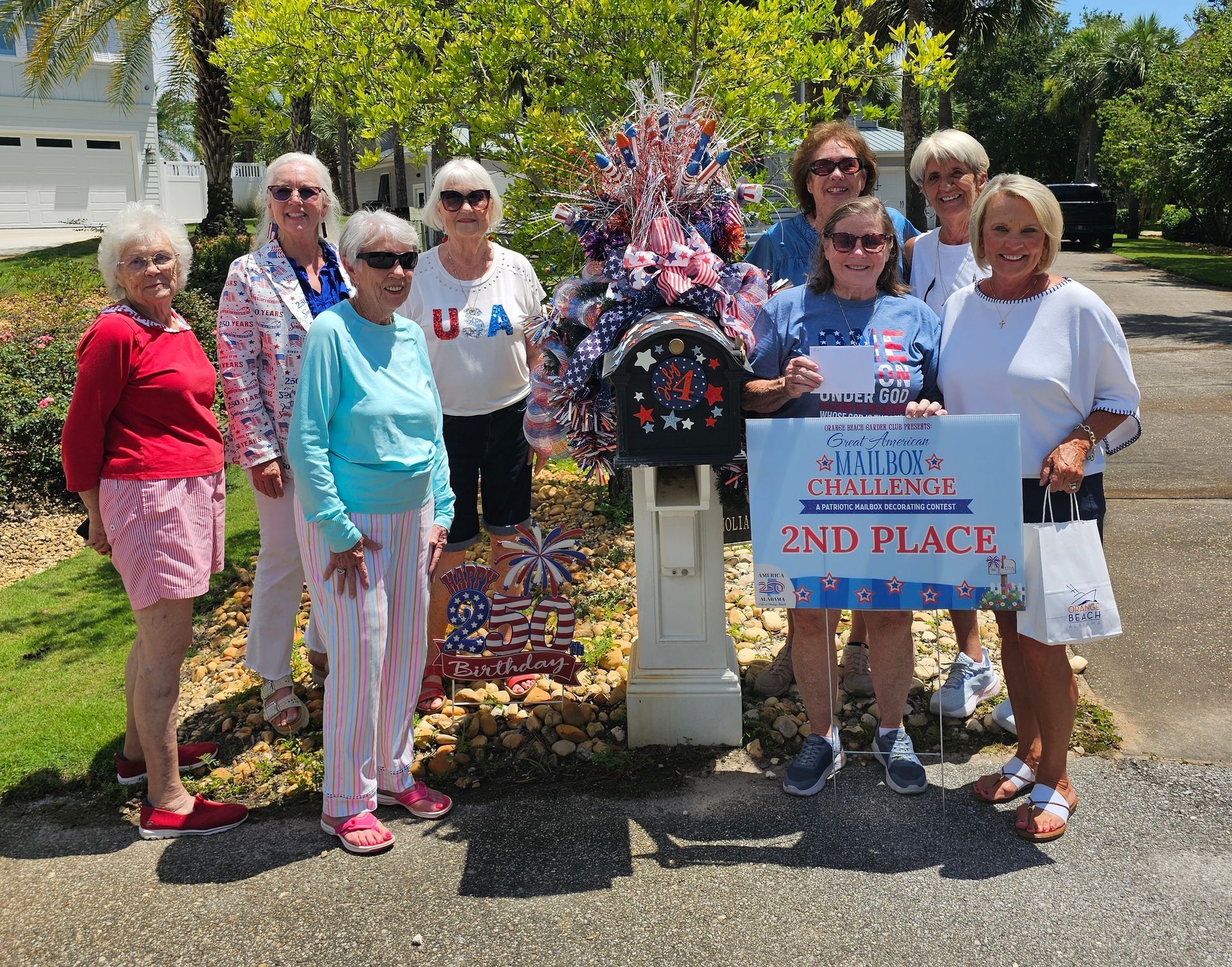 2026 - Great American Mailbox Challenge - Second Place - Joye Pendley