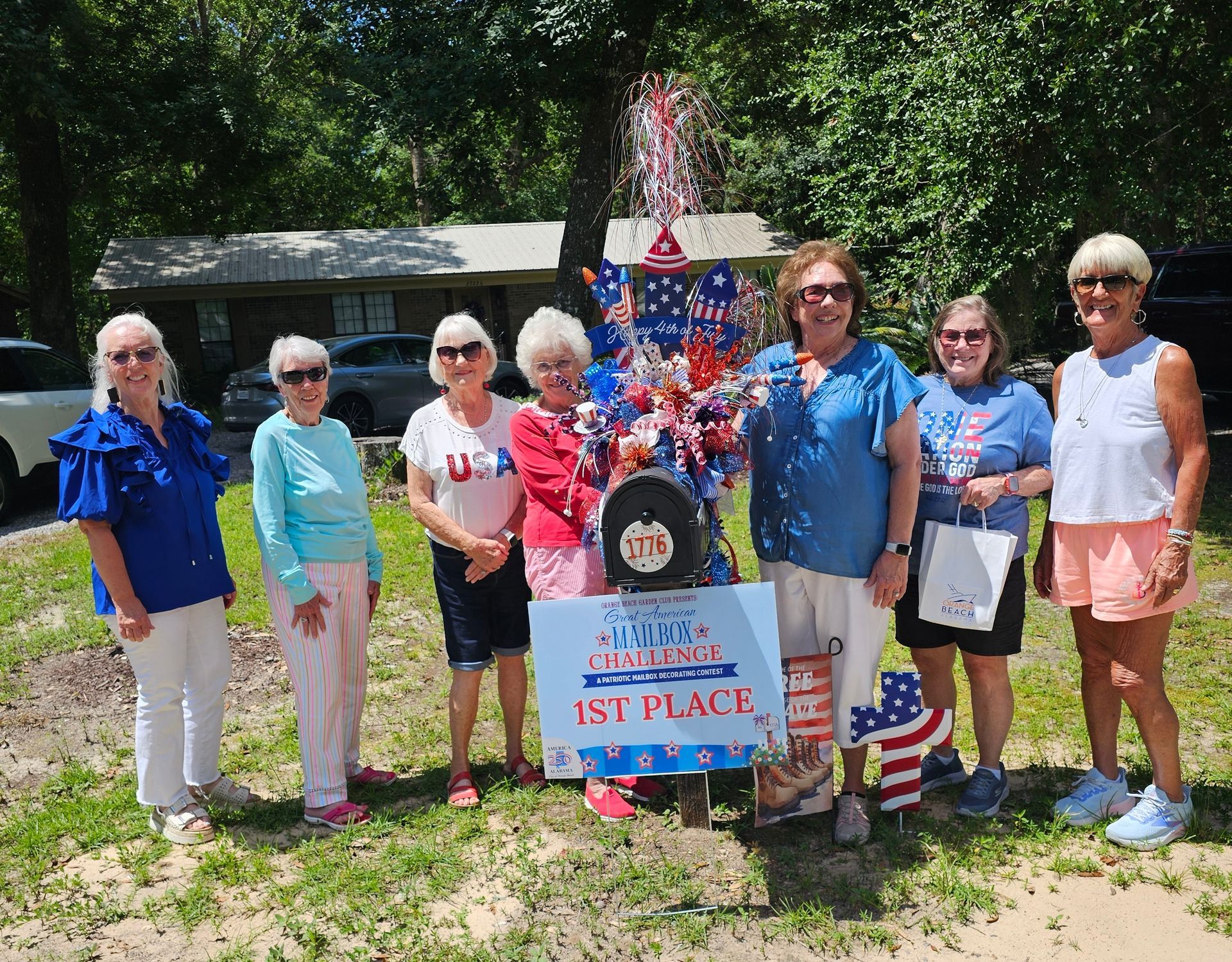 2026 Great American Mailbox Challenge - First Place - Sandra Sharpless