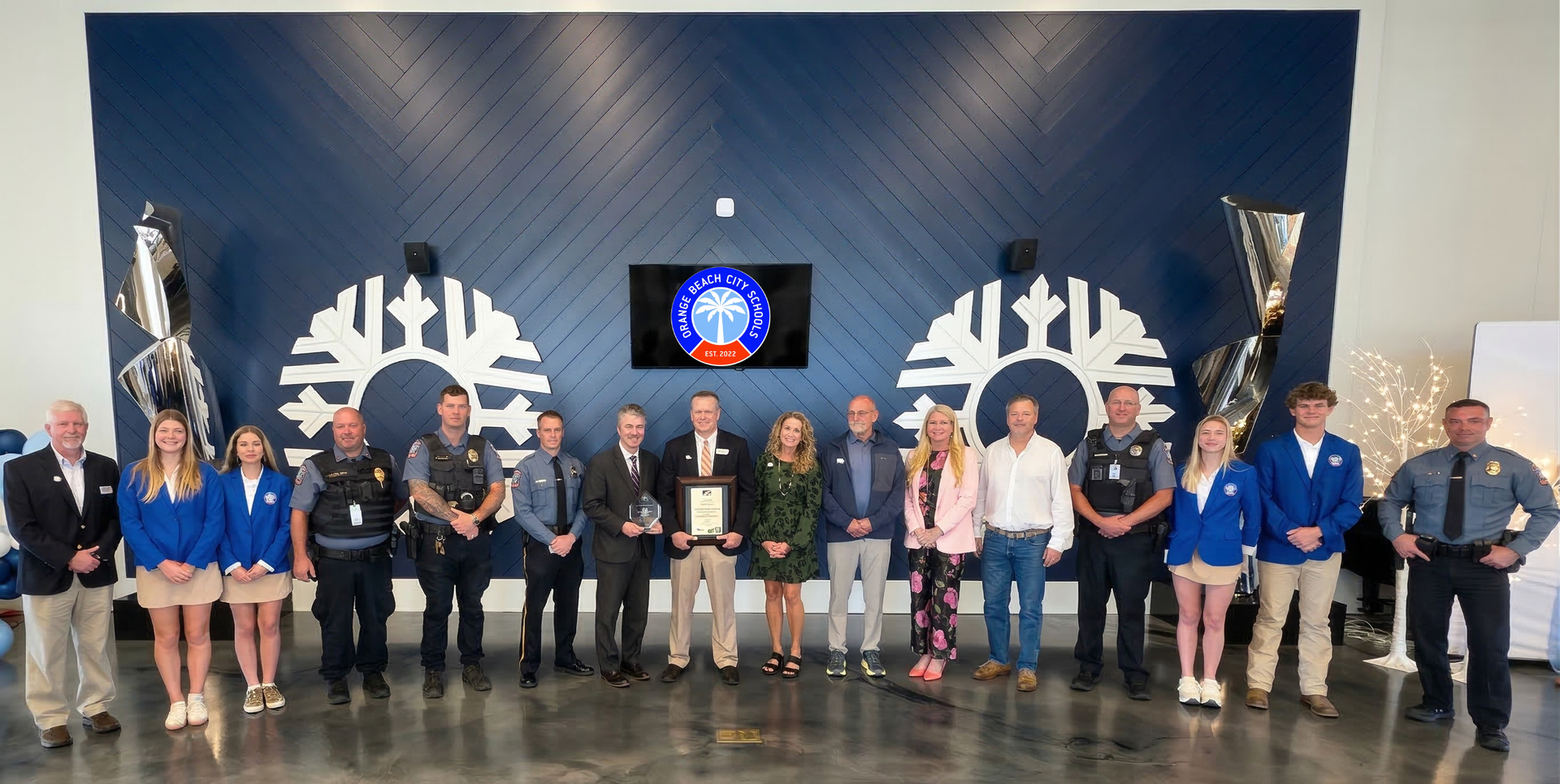 Orange Beach Middle/High School Wins Alabama Safety Award For Second Straight Year