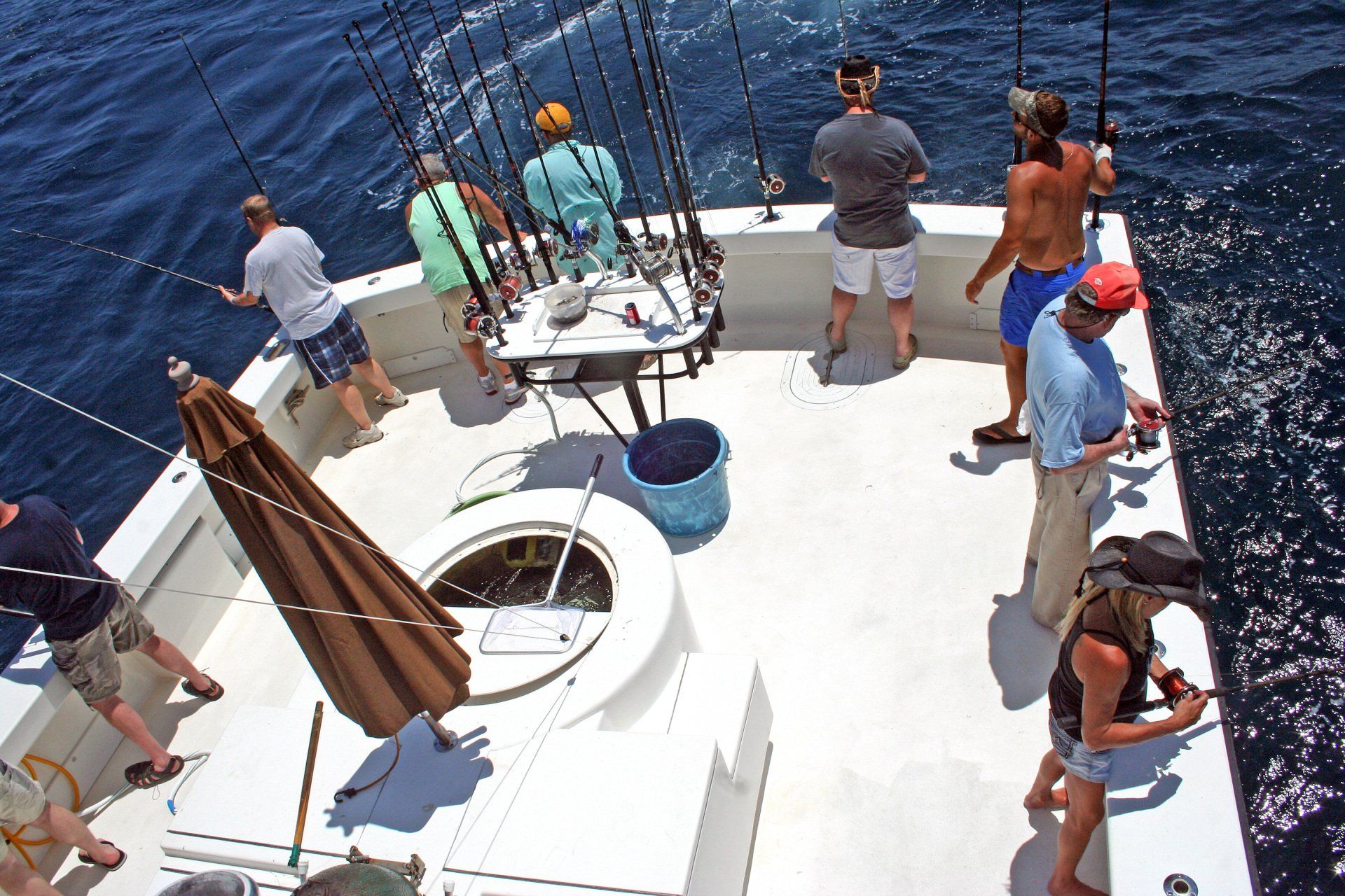 Annie Girl Fishing Charters in the Gulf of Mexico - Photo by Capt. Mike Rowell