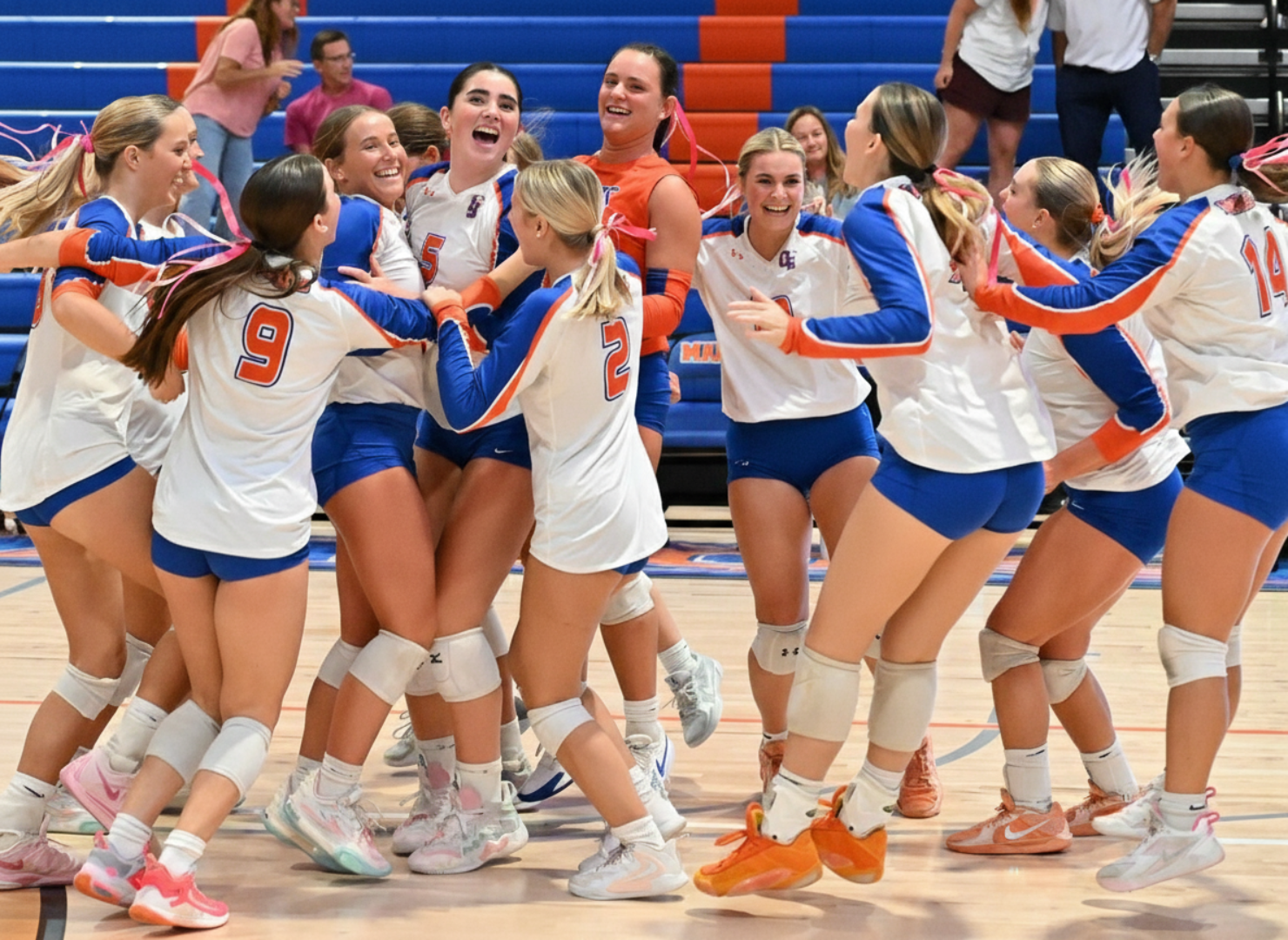 Orange Beach Girls Volleyball Team Regional Champs Photo By Brent Williams Wolf Bay Media