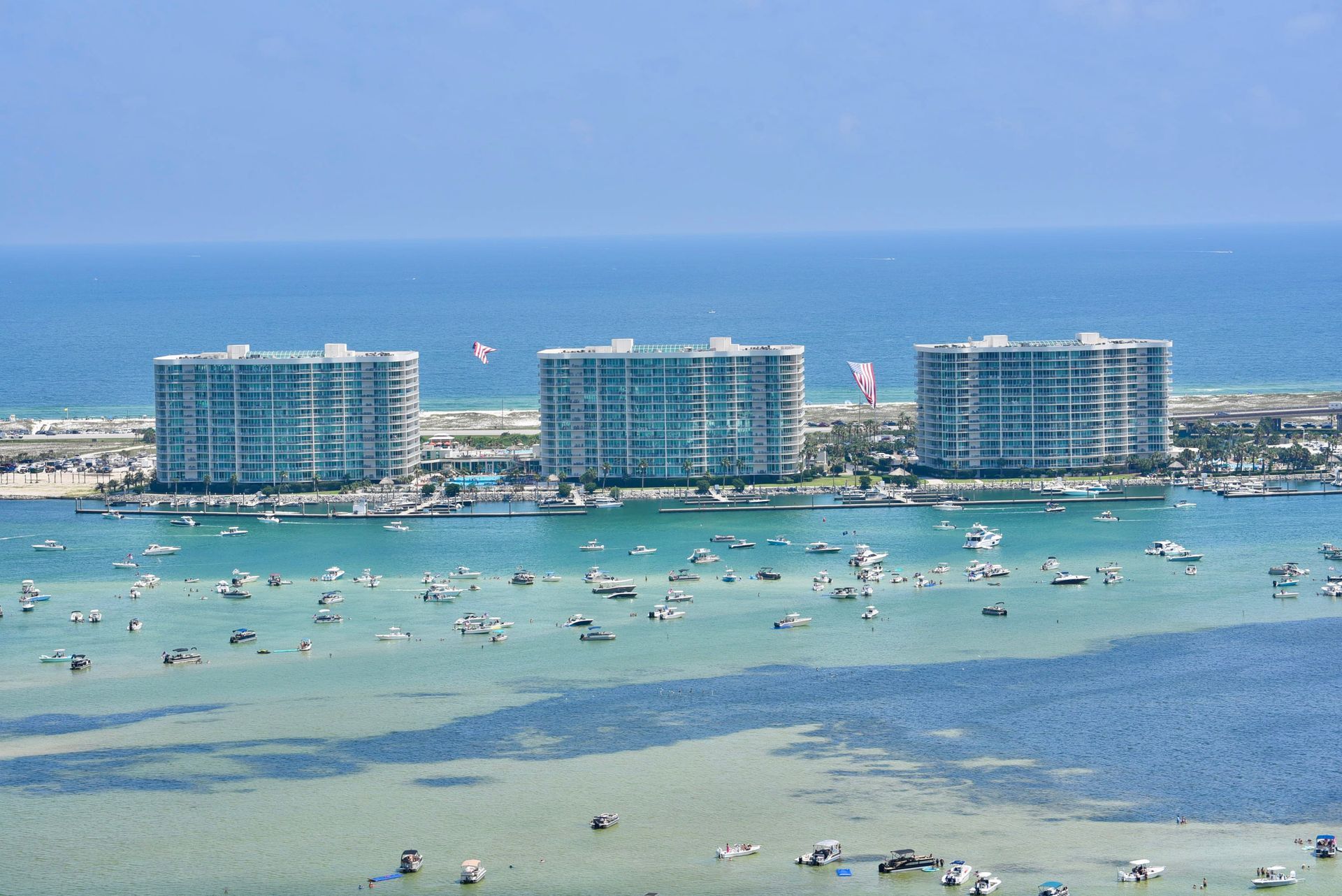 Orange Beach Islands on Memorial Day Weekend