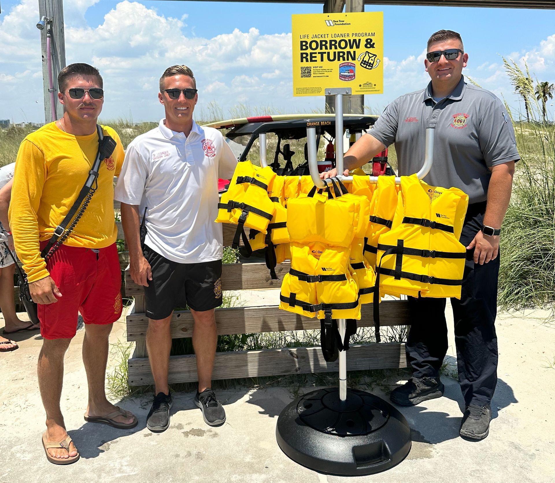 Life Jacket Loaner Station Now Available at Alabama Point East