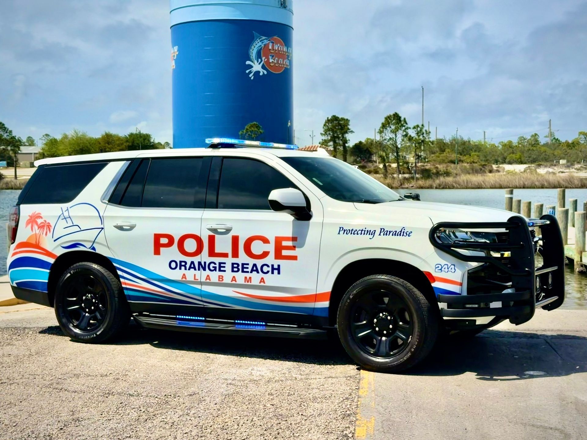 Orange Beach Police Department Unveils New Patrol Vehicle Design