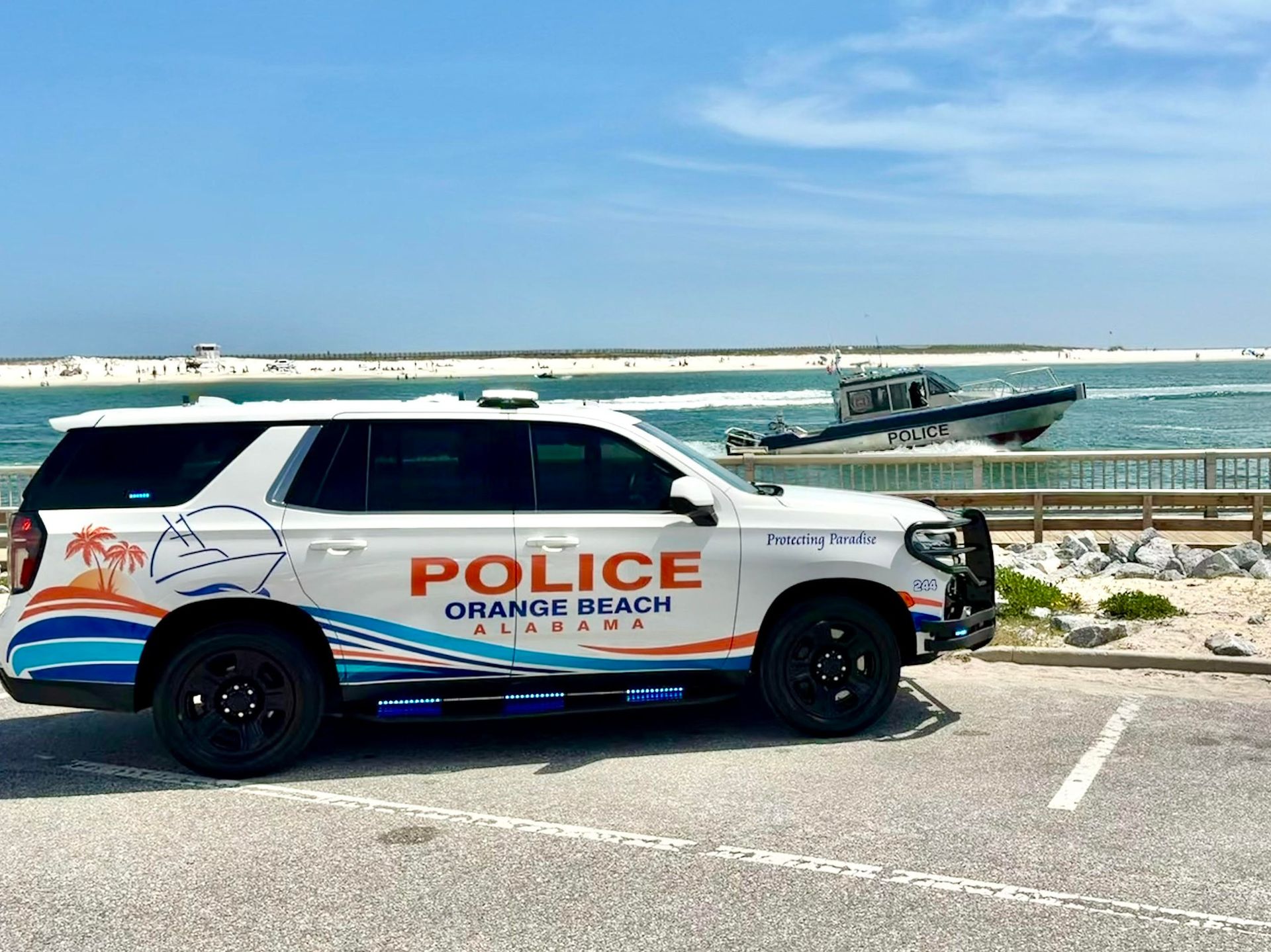 Orange Beach Police Department Unveils New Patrol Vehicle Design