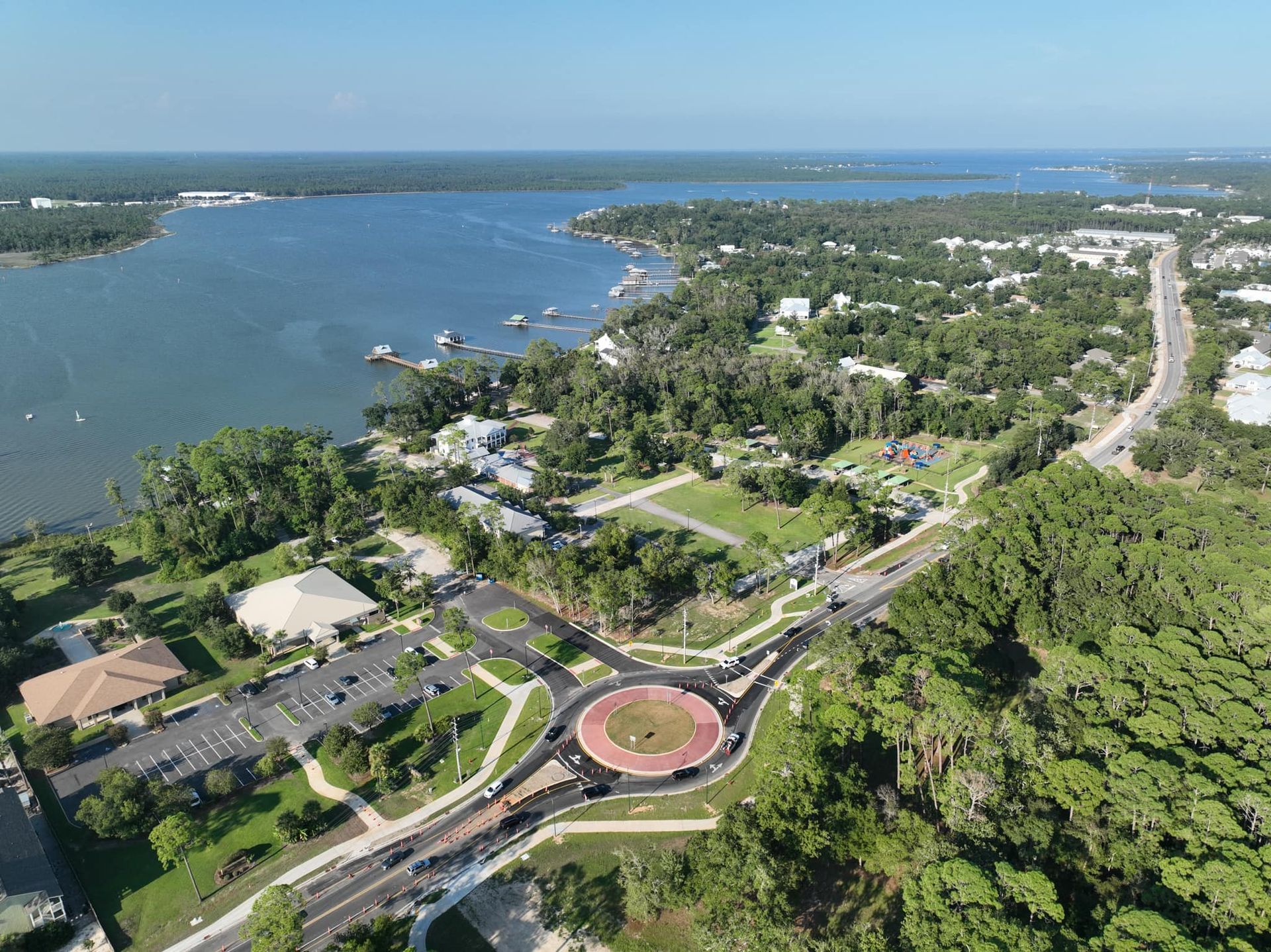 Orange Beach Roundabout on Canal Road opens today