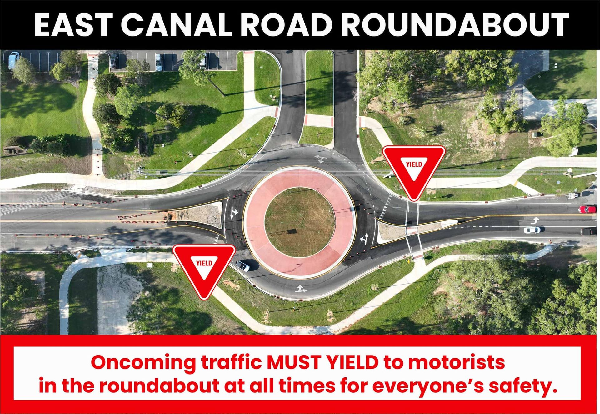 East Canal Road Roundabout