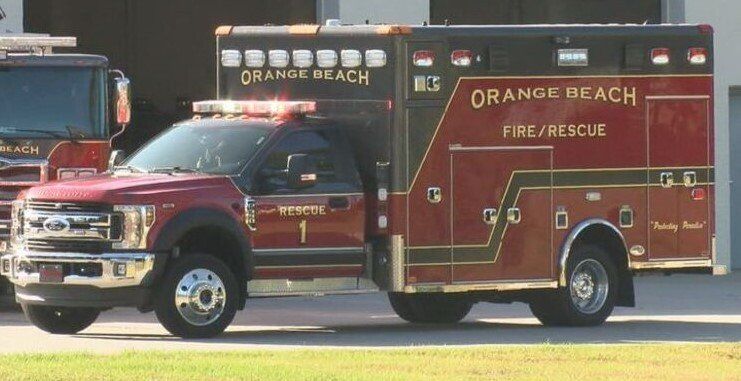 City of Orange Beach, Alabama, ambulance.