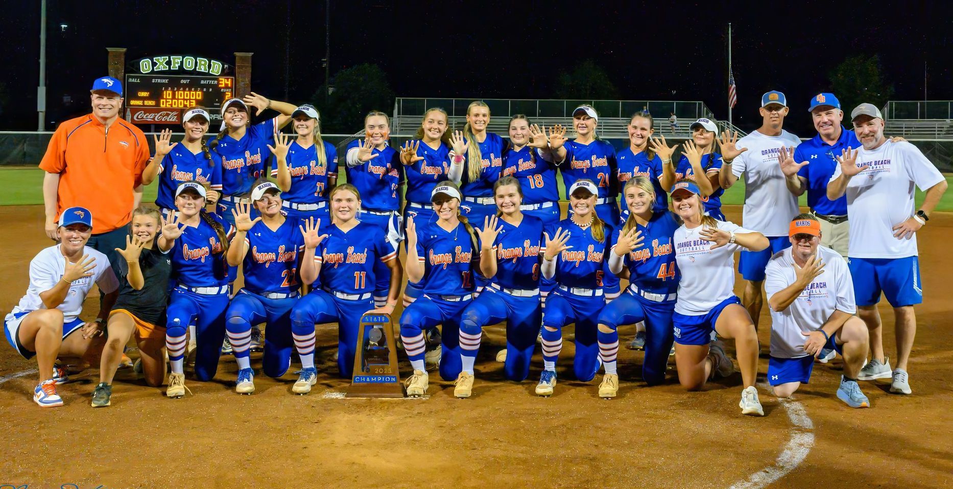 Orange Beach Makos Win 2025 State Championship - Photo by Brent Williams
