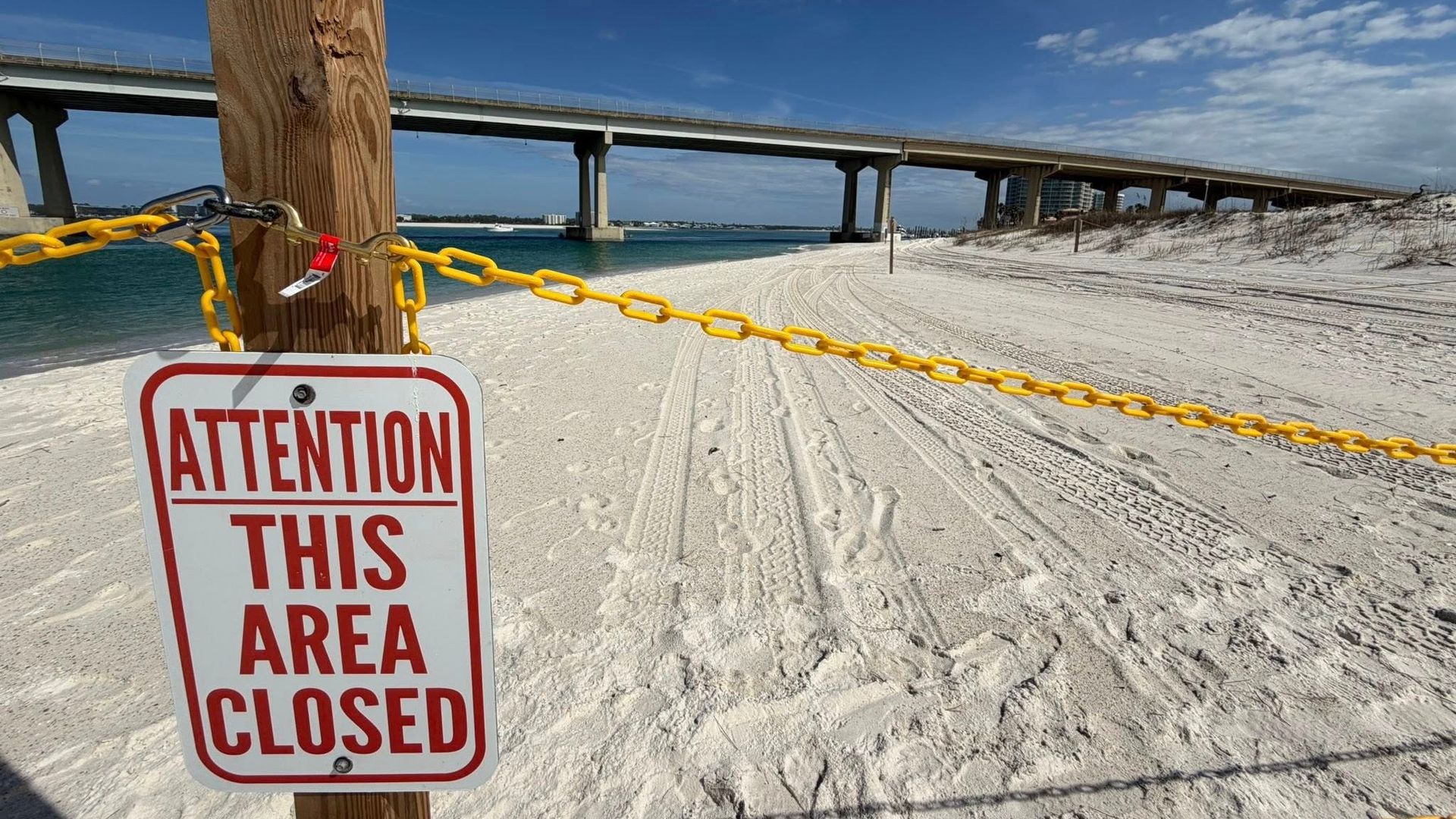 City Closes Small Beach Section at Perdido Pass During Busy Spring Break Weeks