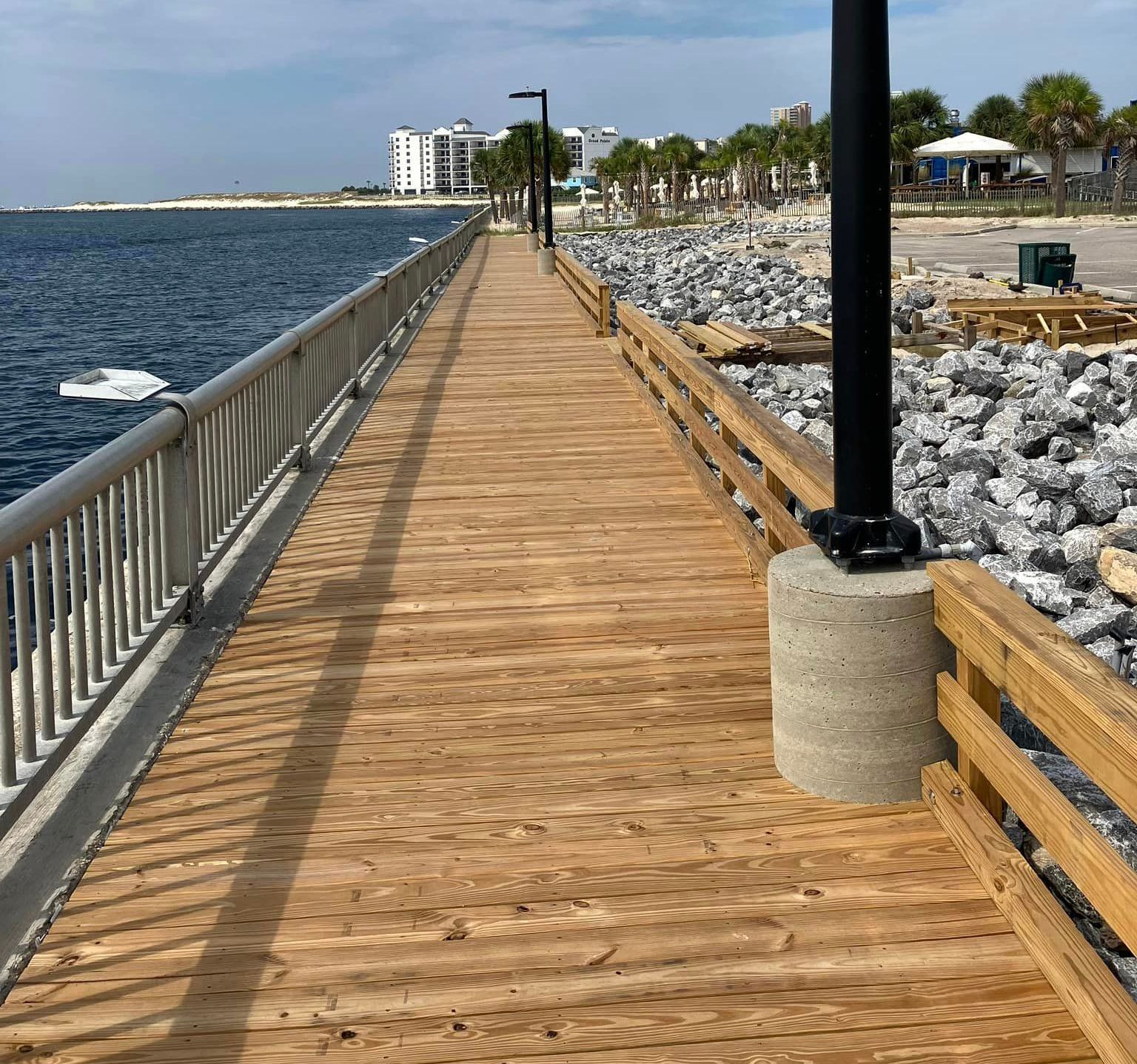 Orange Beach's Perdido Pass Seawall Park begins phased reopening