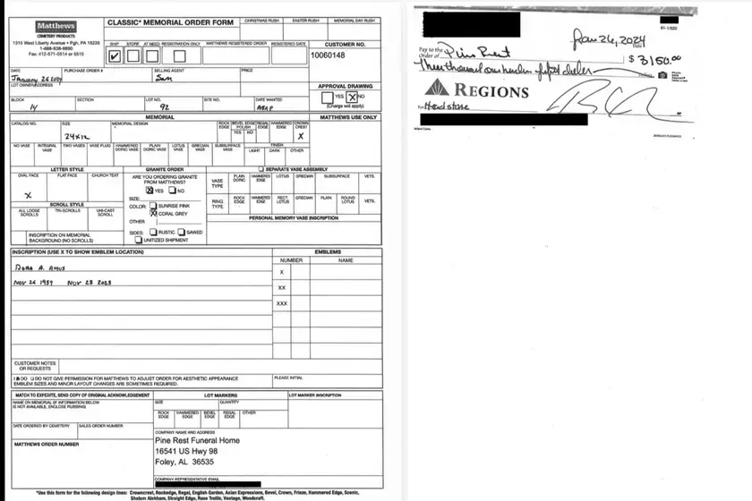 Foley Family Desperate After Funeral Home Fails To Deliver Headstone