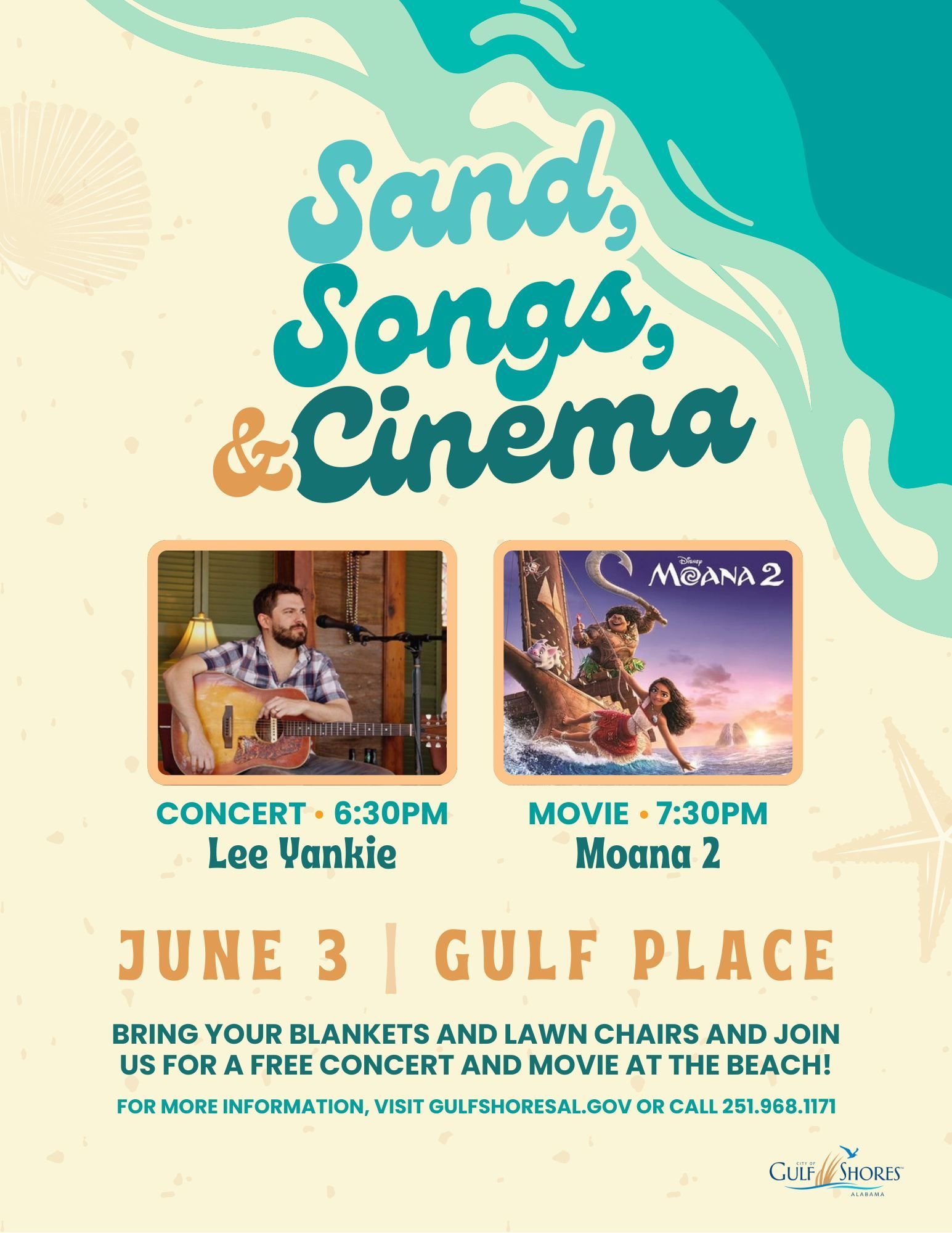 Songs, Sand and Cinema in Gulf Shores