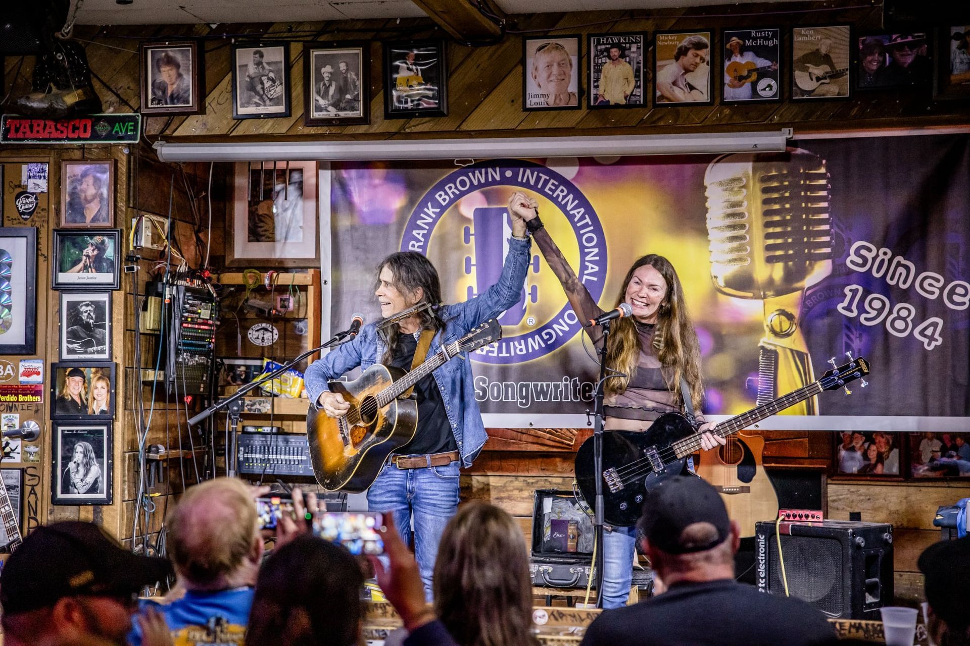 Sugarcane Jane at the Frank Brown International Songwriter's Festival — Photo by Shelley Patterson.
