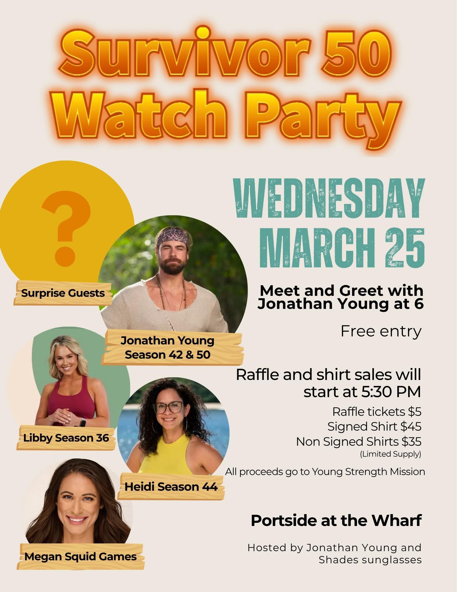 Survivor at The Port at the Wharf