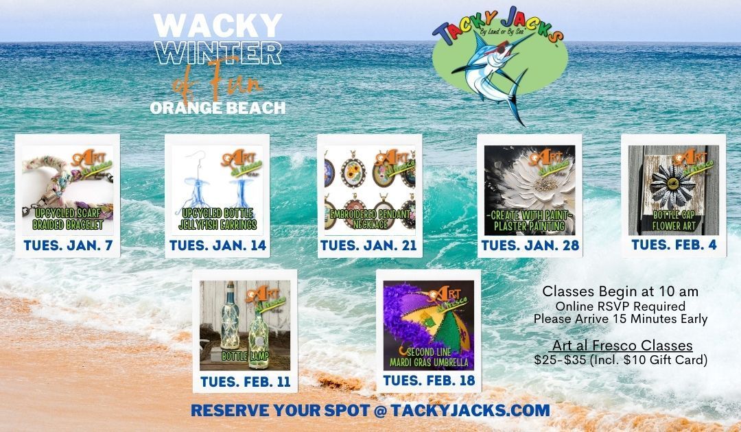 Tacky Jacks Wacky Winter of Fun Orange Beach