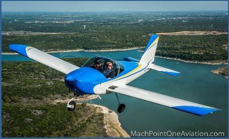 Photo of a student-built plane planned for a program in Gulf Shores, Alabama.
