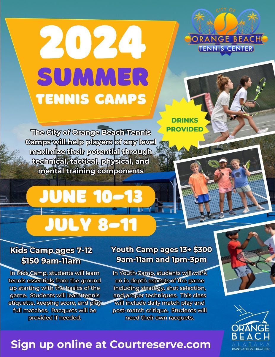 Orange Beach Summer Tennis Camps