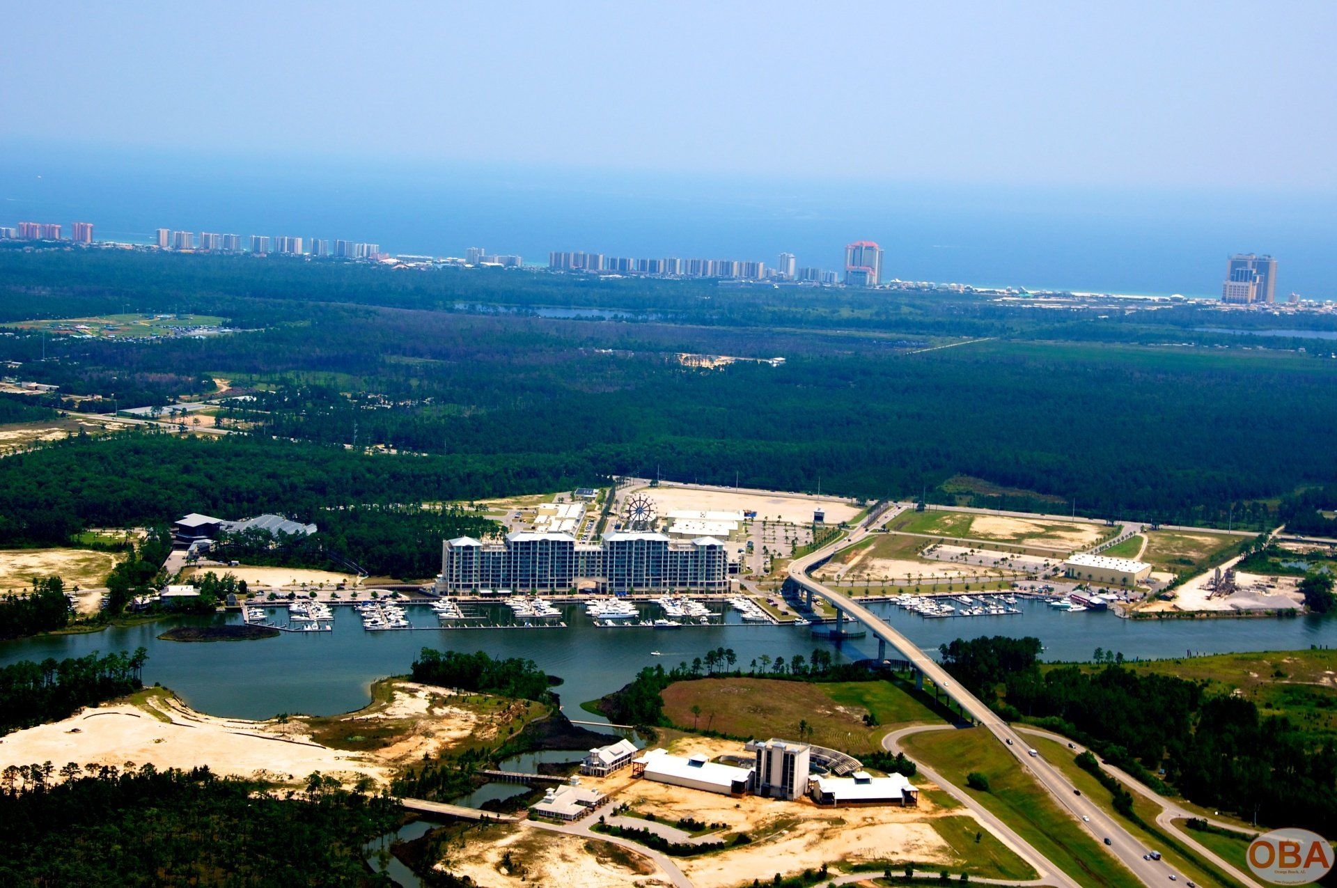 The Wharf in Orange Beach, Alabama, has bought 86 acres near the  old Bama Bayou project across the water.