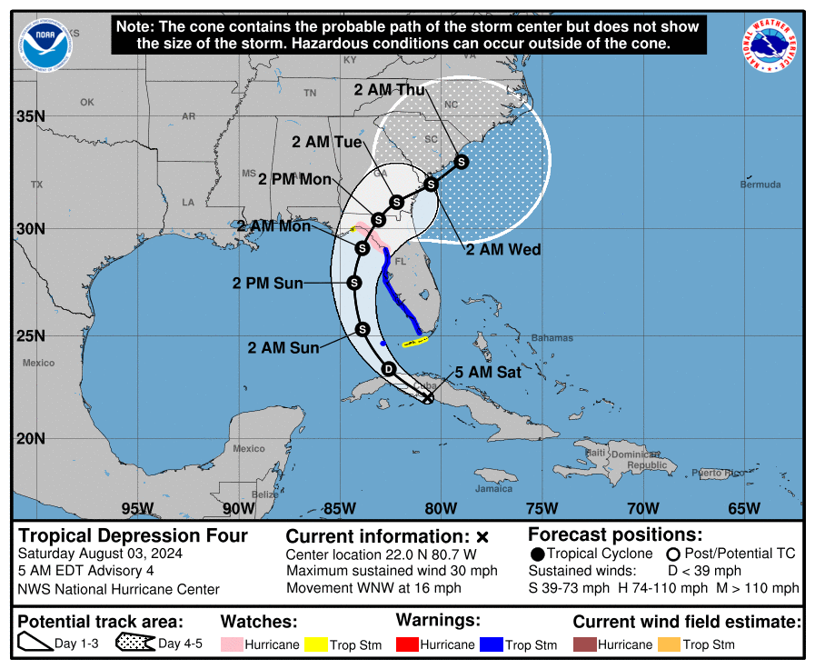 Tropical Weather Update for the Gulf of Mexico