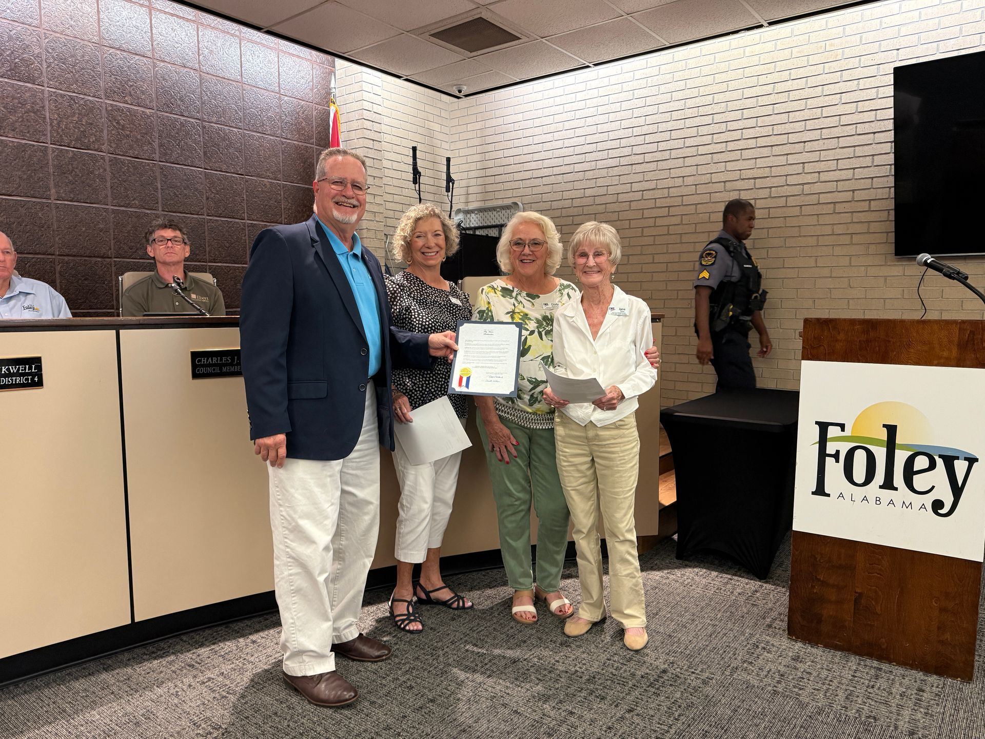 Baldwin County League of Women Voters Leads Voter Registration Drives in Foley