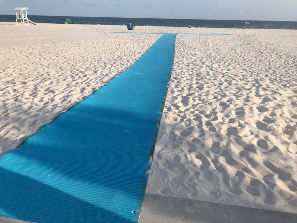 Handicap Beach Access Mat
