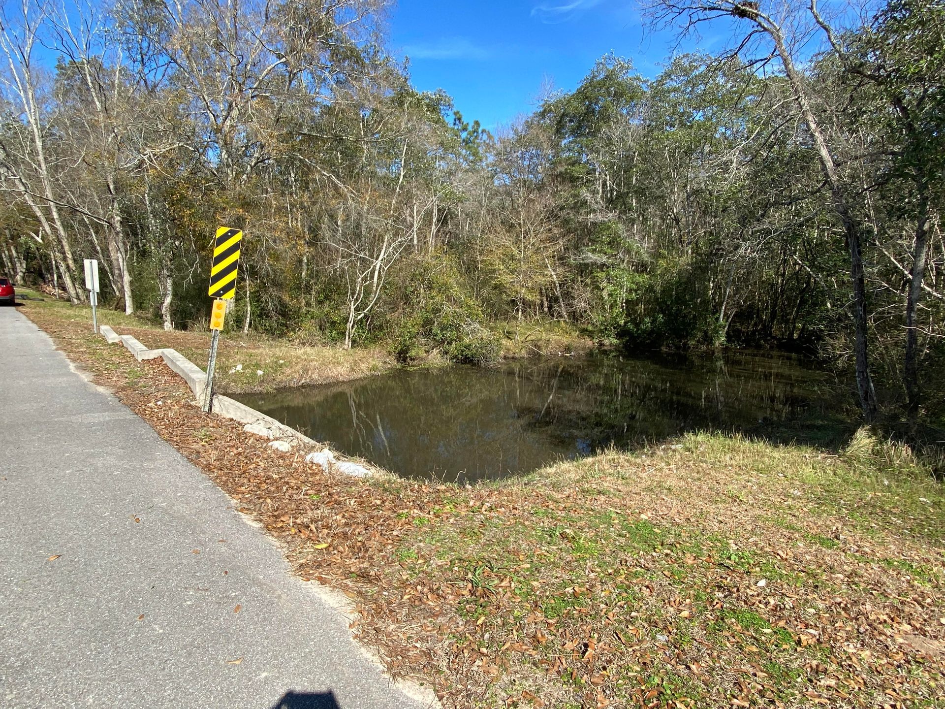 Wolf Creek on South Pecan Street in Foley is one of the areas where the city has been working on resilience projects. The creek washed out the road during heavy flooding in 2014, but the site was not affected by flooding during Hurricane Sally in 2020.