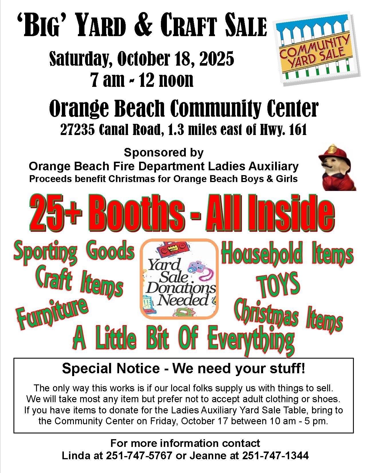 Orange Beach Fire Department Ladies Auxiliary