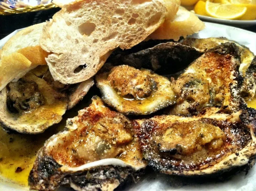Char Grilled Oysters at the Half Shell Oyster House