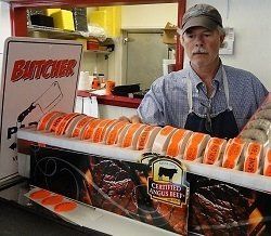 Glenn Beard of the Meat Mart in Orange Beach, Alabama.