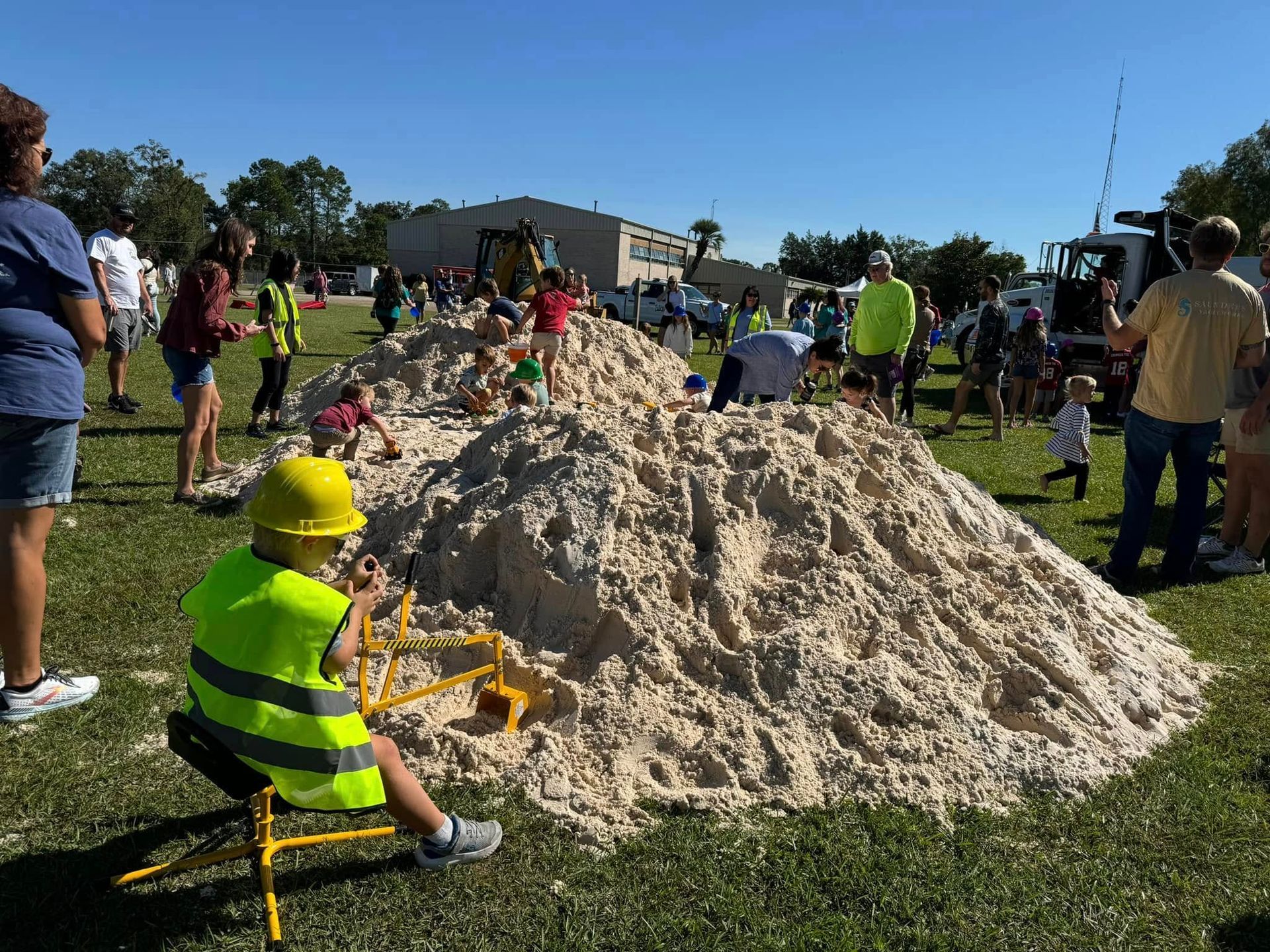 Big Rigs Return to Foley Library for Hands On Family Fun