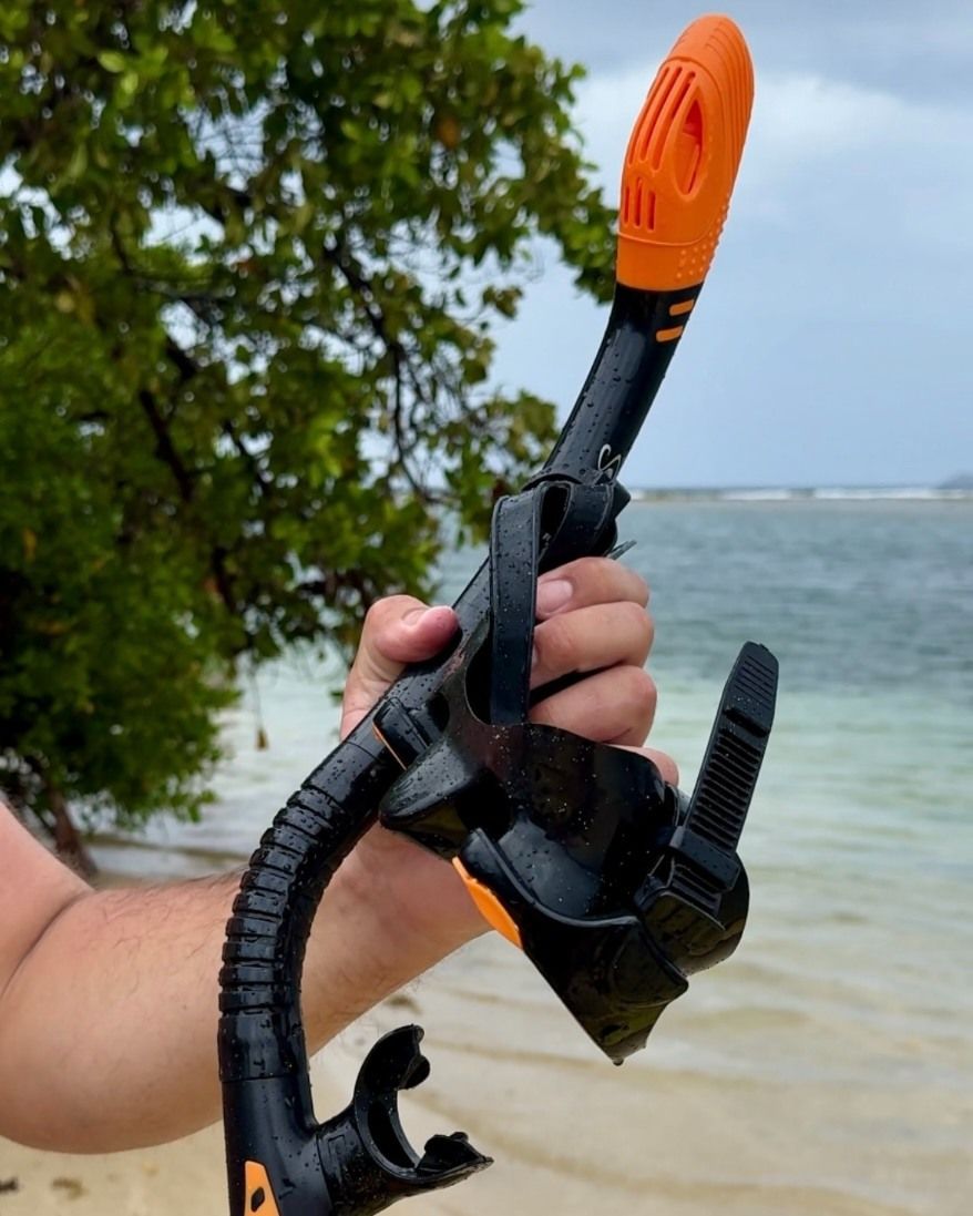 Snorkel gear in St John